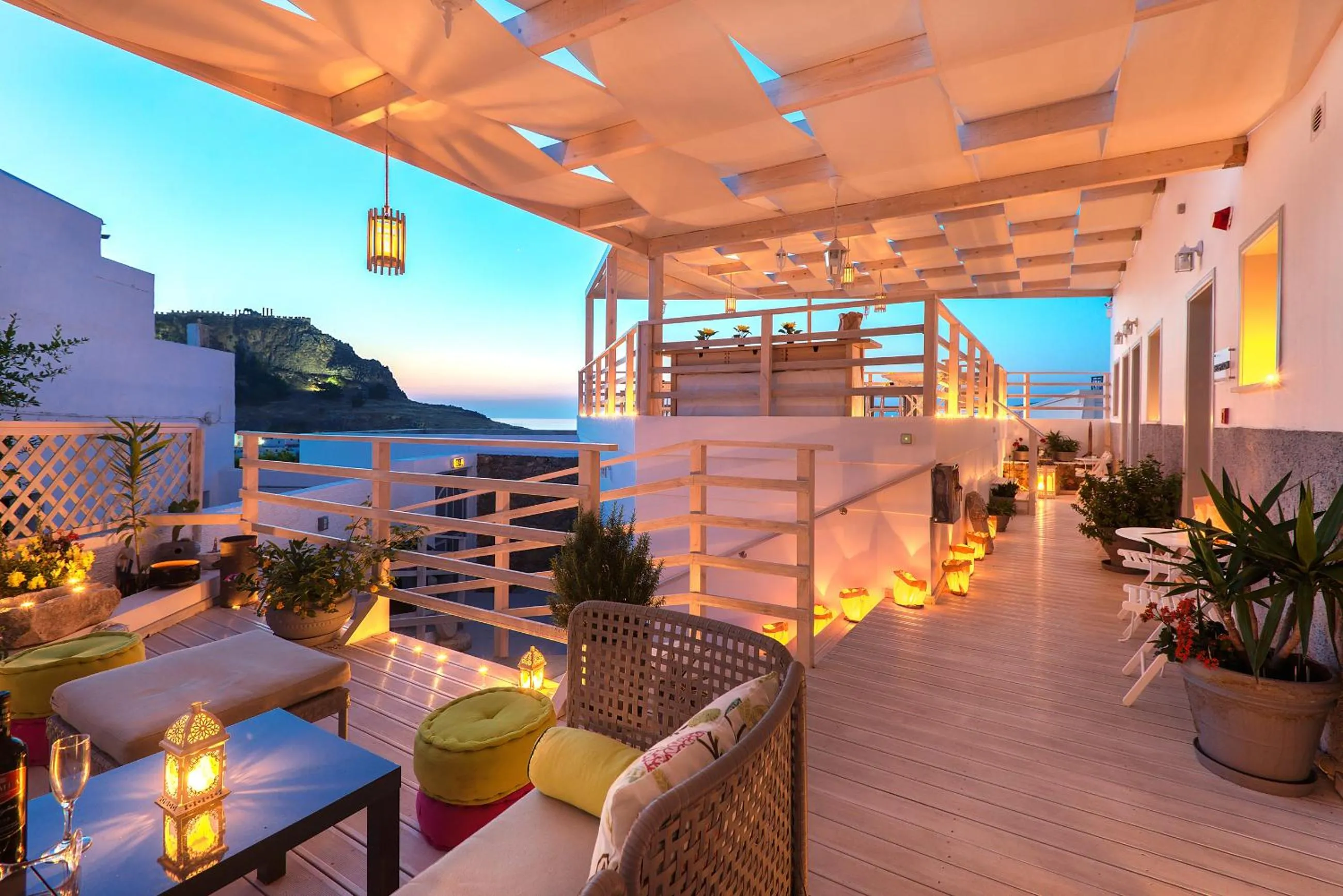 Balcony/Terrace in Lindos Harmony Suites