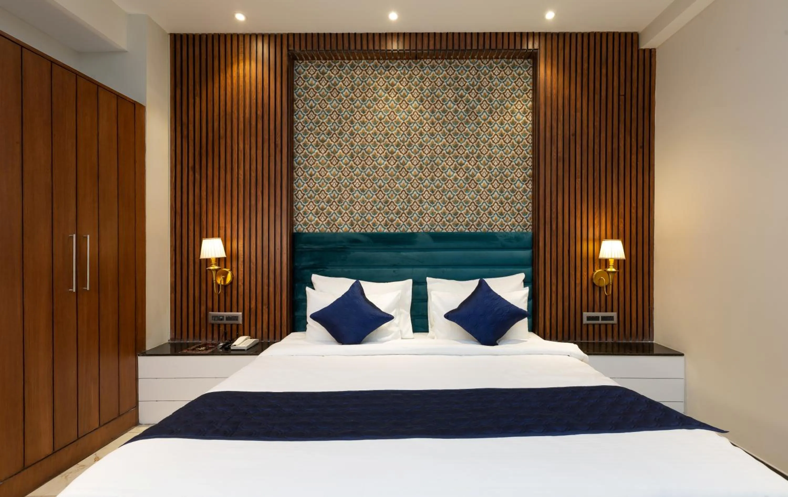 Decorative detail, Bed in Hotel LA Eden