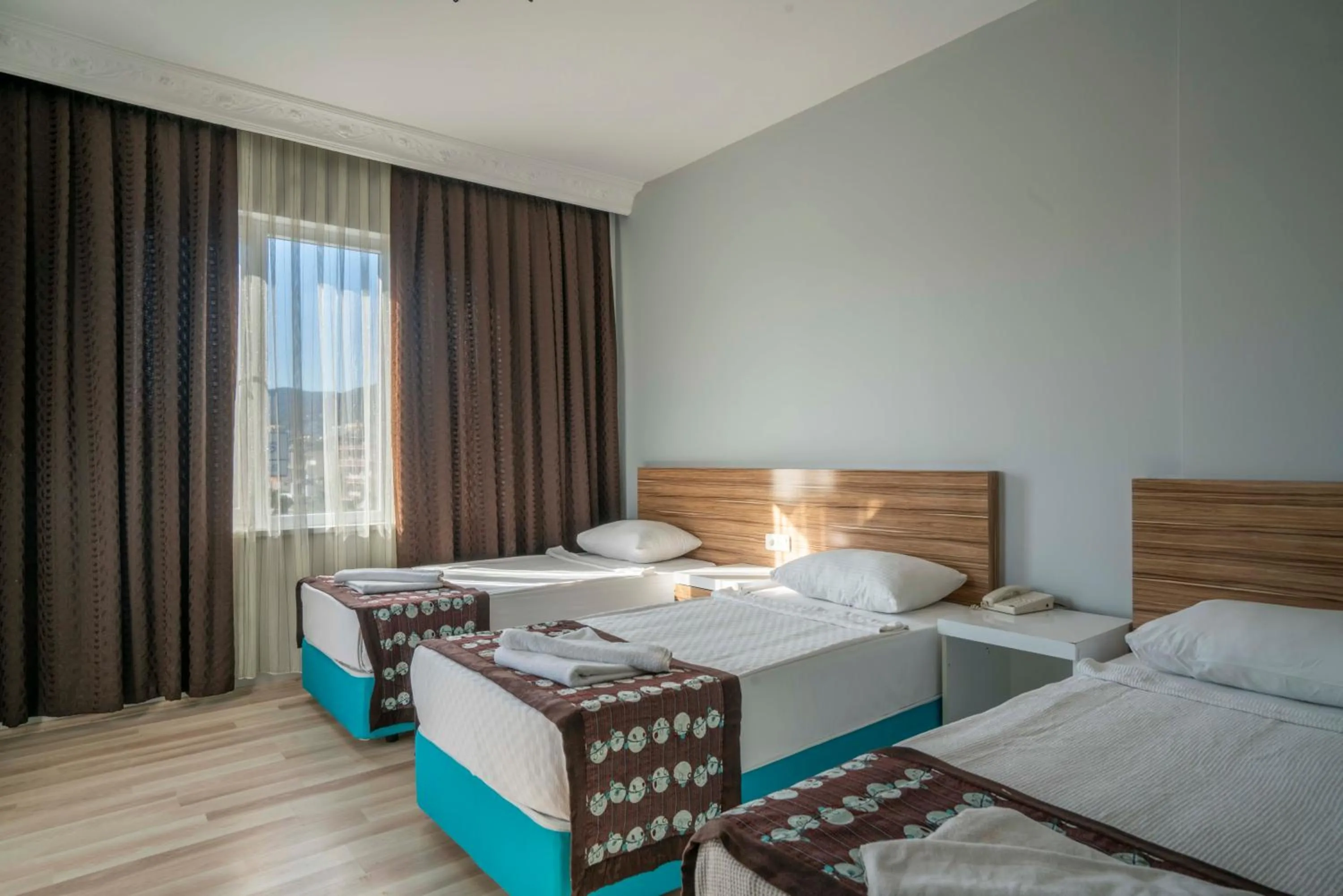 Bed in Aslan Corner Hotel