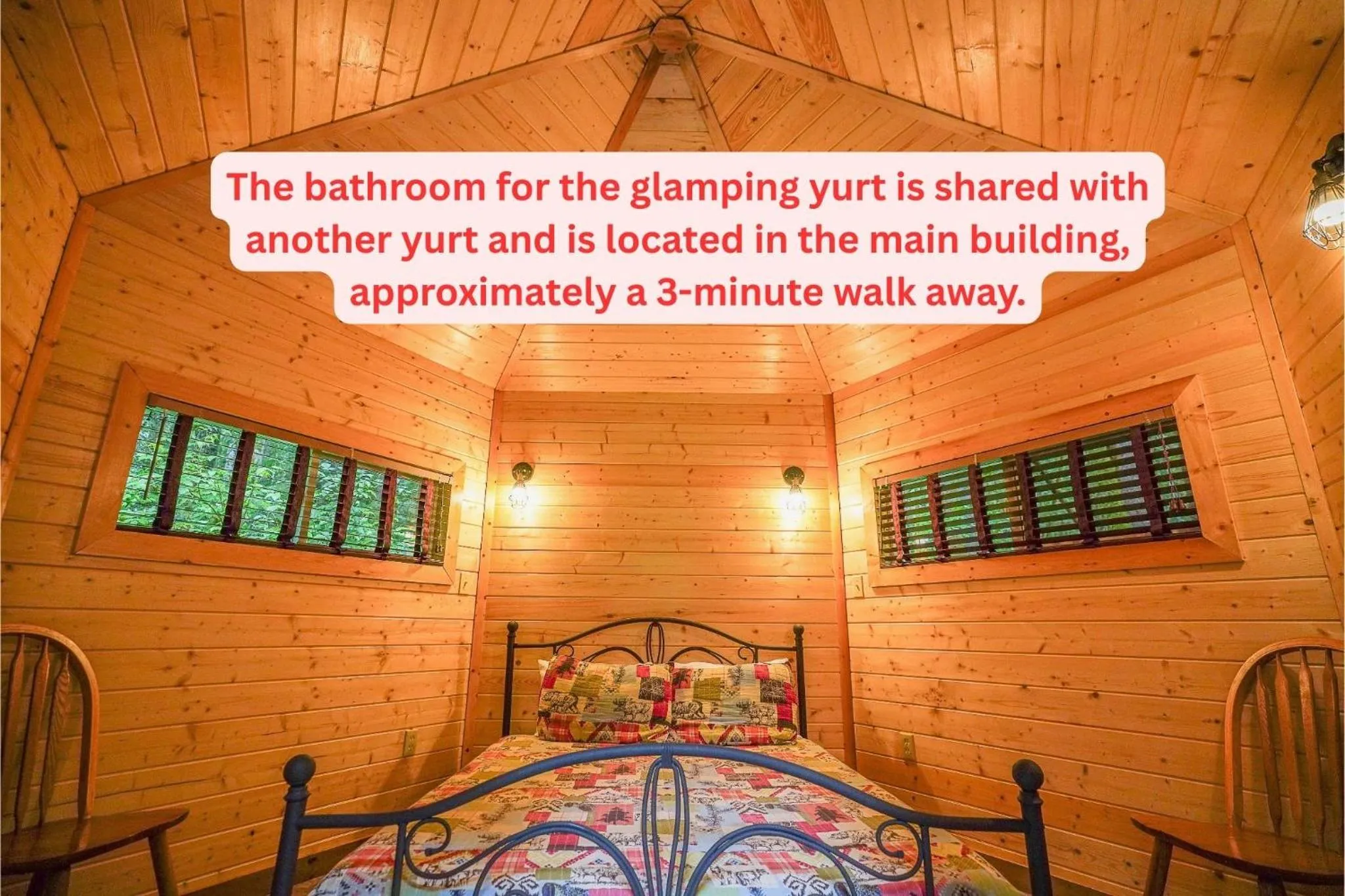 Bed in Alexander's Lodge