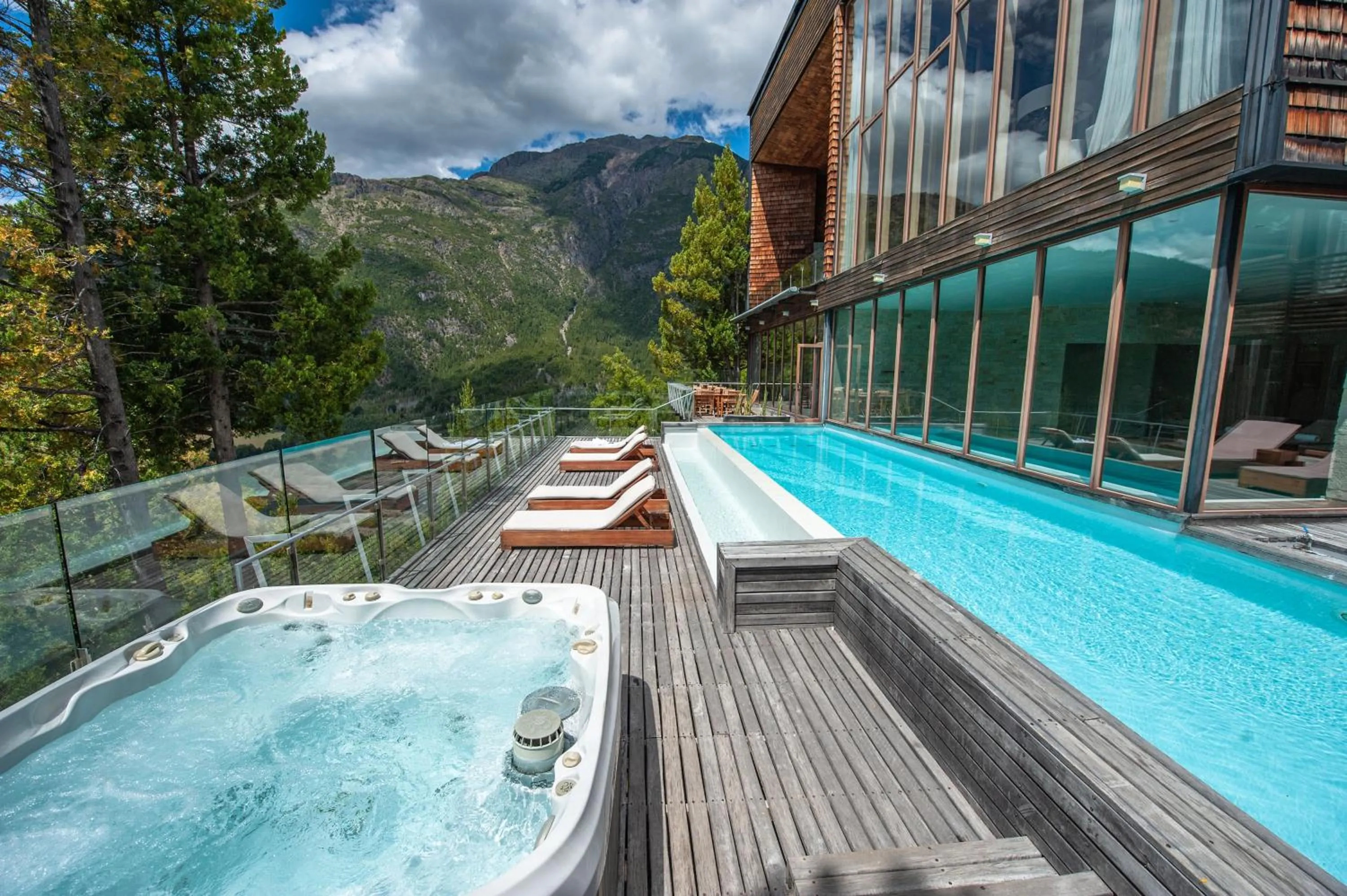 Natural landscape in Uman Lodge Patagonia Chile