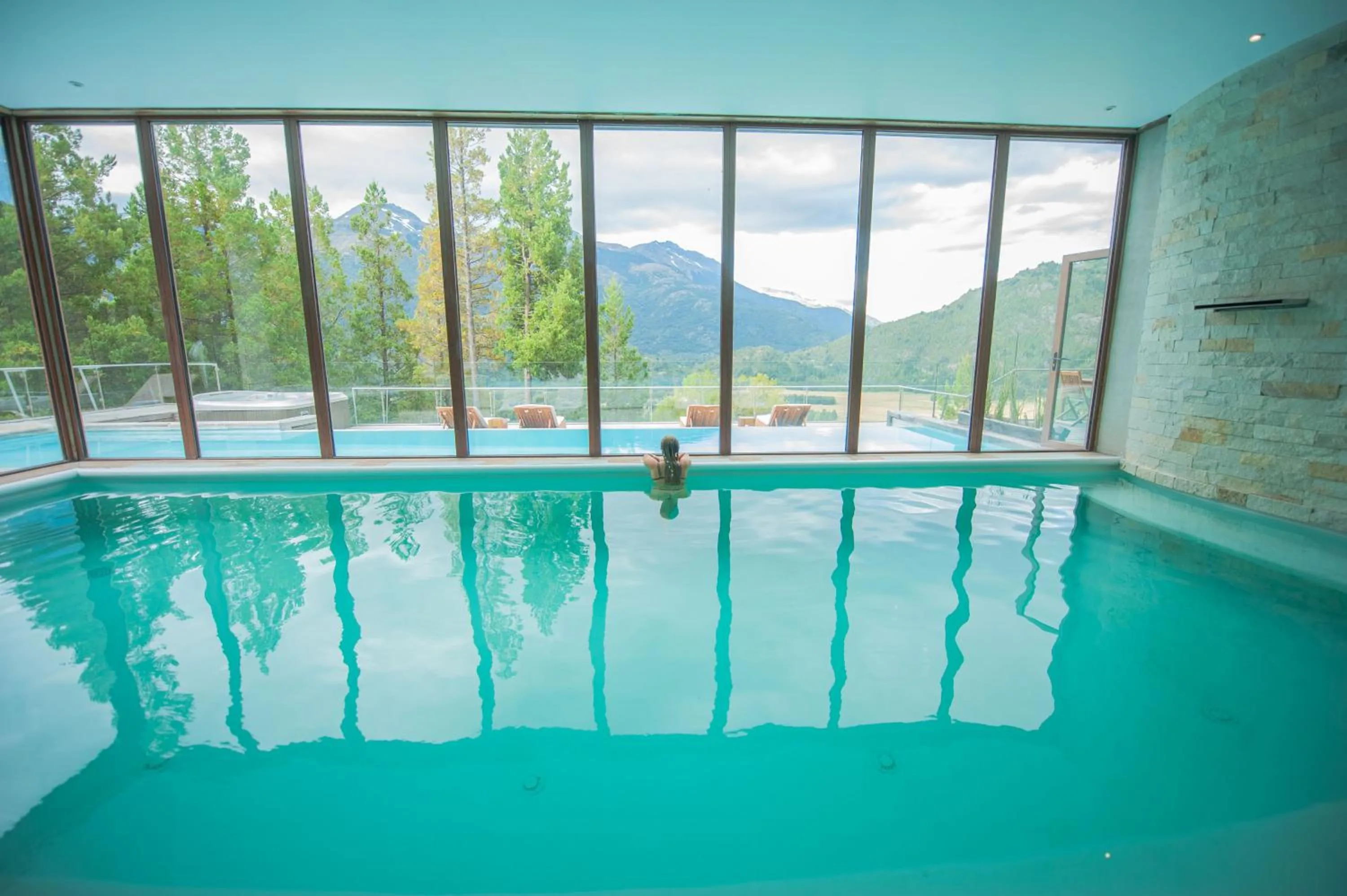 Natural landscape in Uman Lodge Patagonia Chile