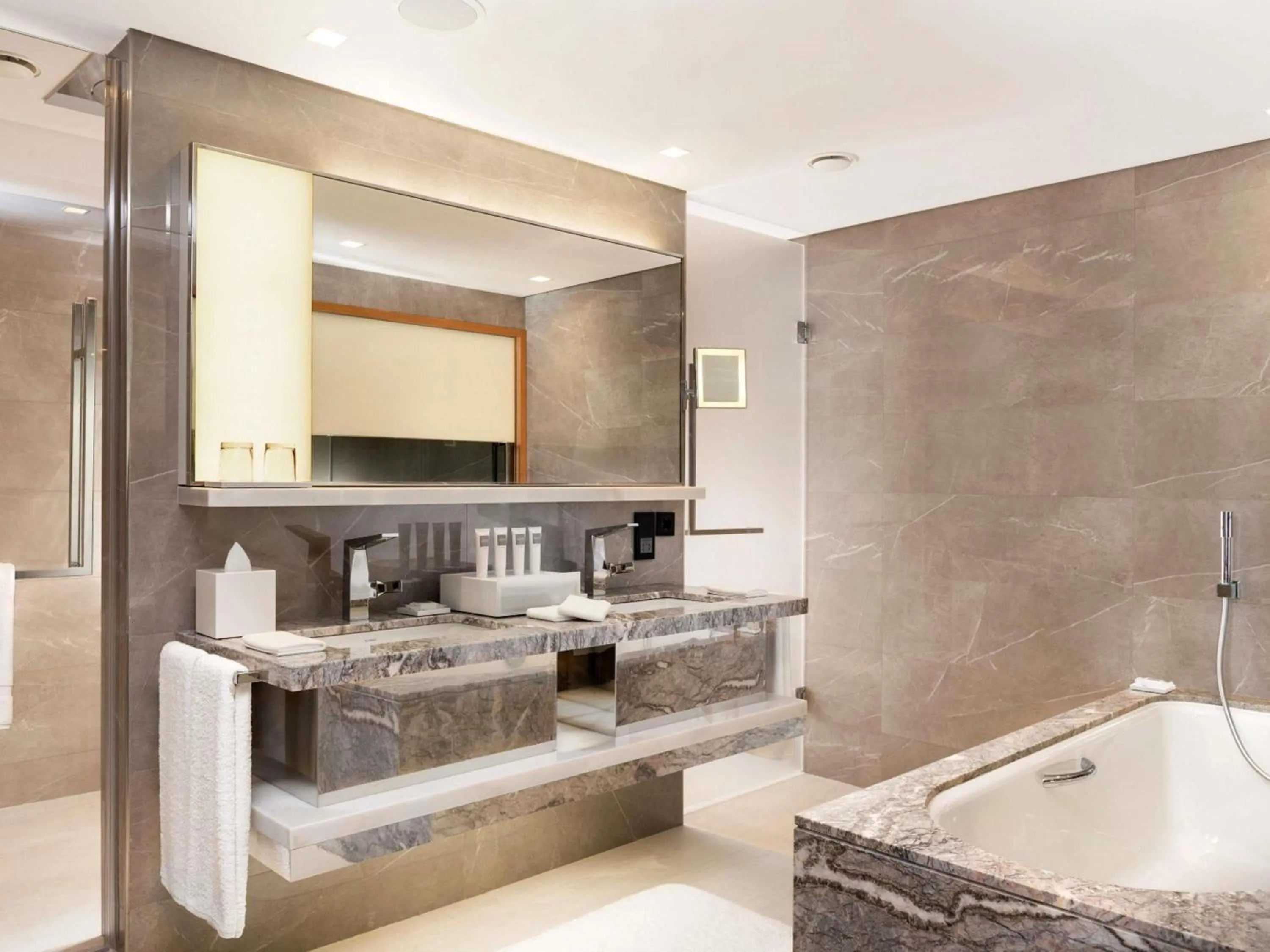 Bathroom in Swissotel The Bosphorus Istanbul