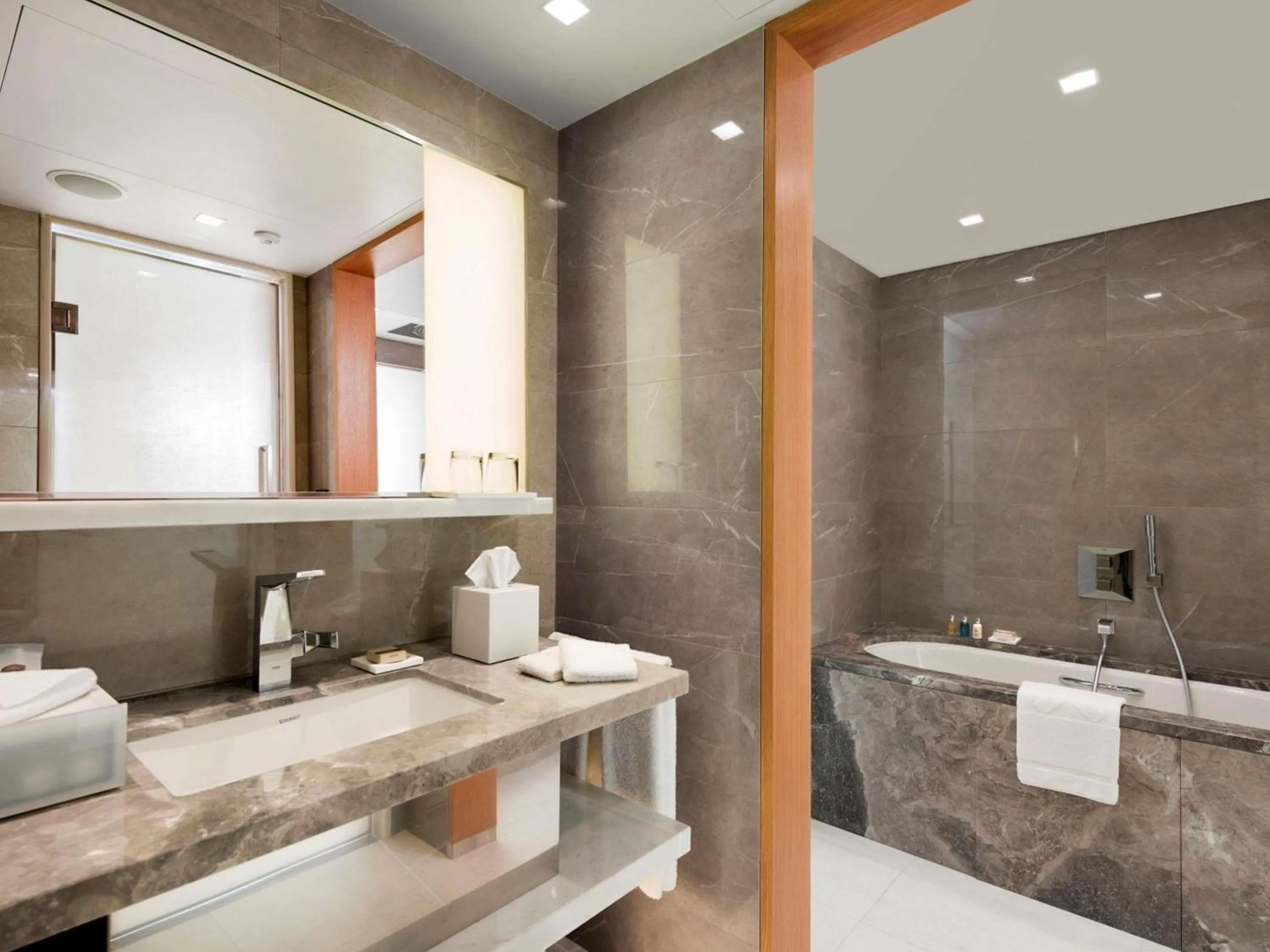 Bathroom in Swissotel The Bosphorus Istanbul