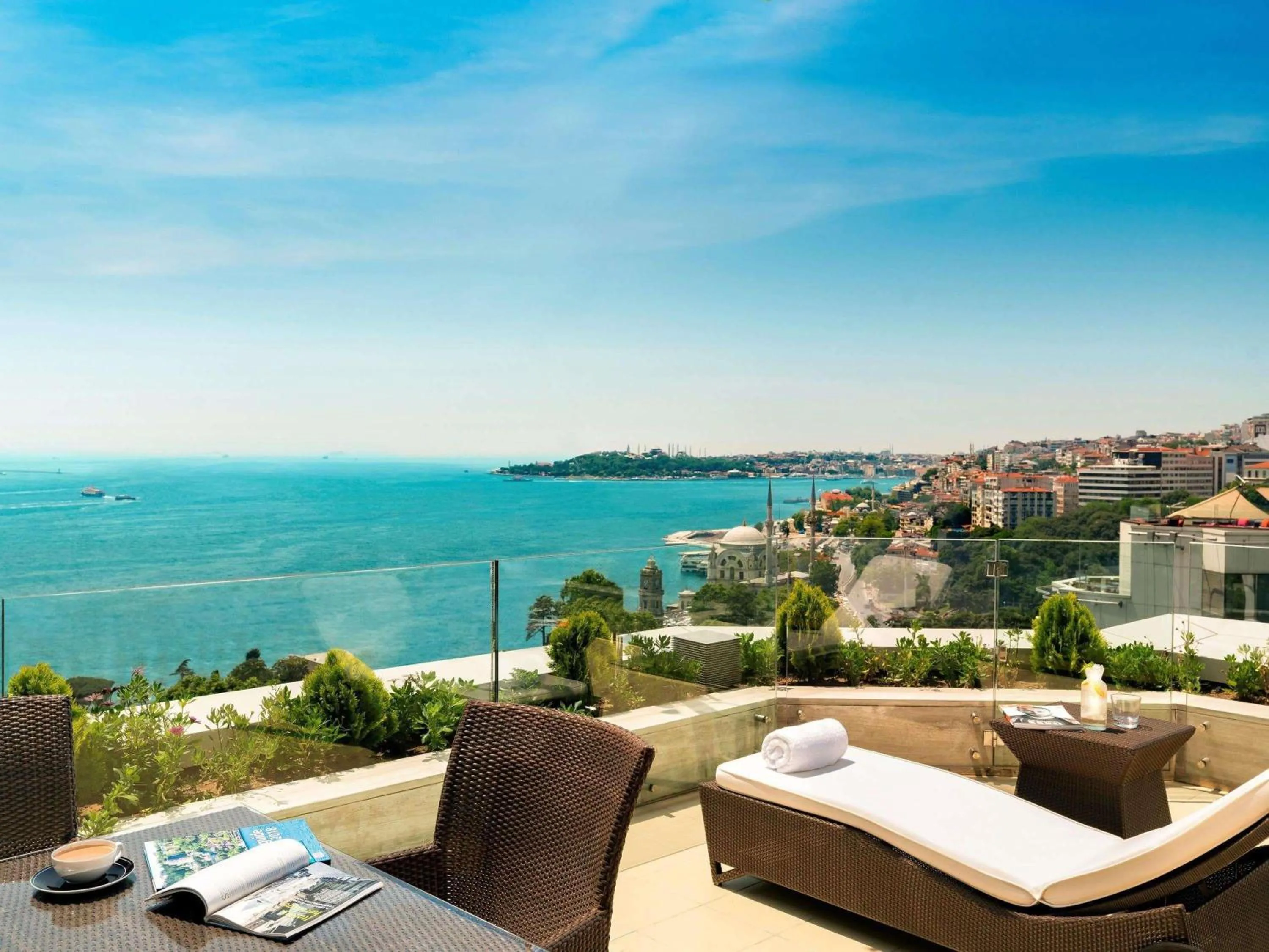 Terrace Suite Bosphorus View with Lounge Access in Swissotel The Bosphorus Istanbul