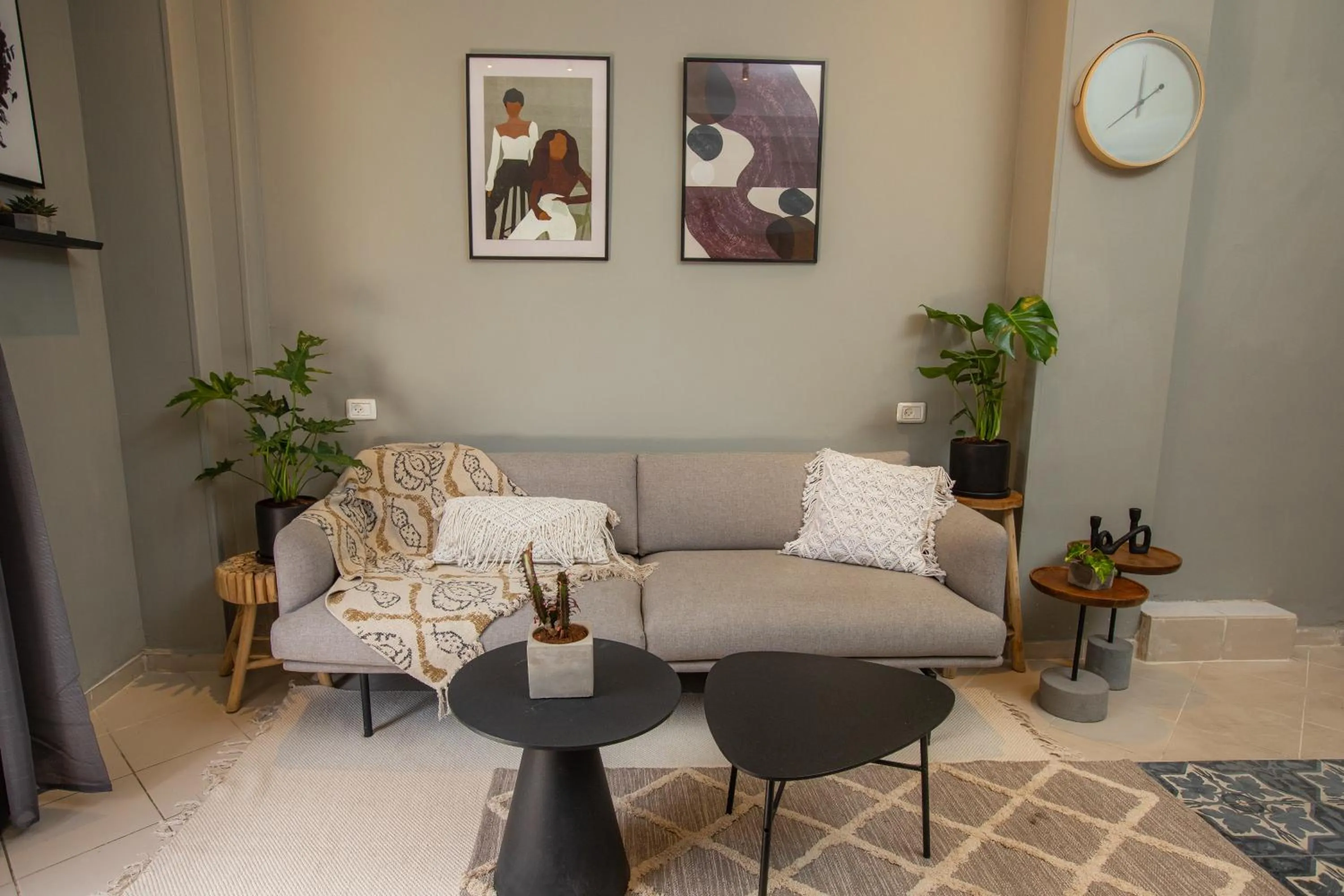 Living room in DeBlox living - Alhambra Apartments