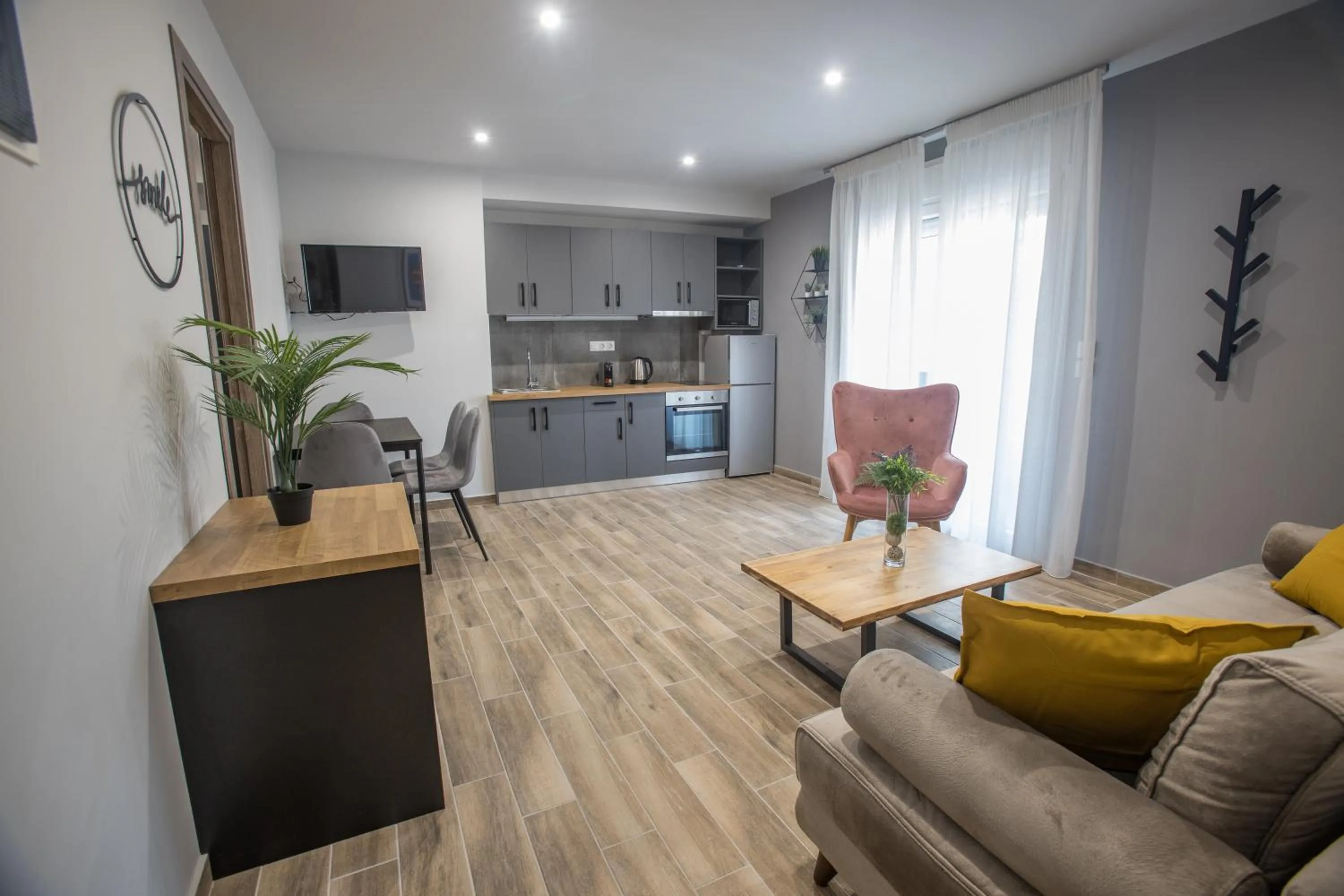 Seating area in Raise Averof Serviced Apartments