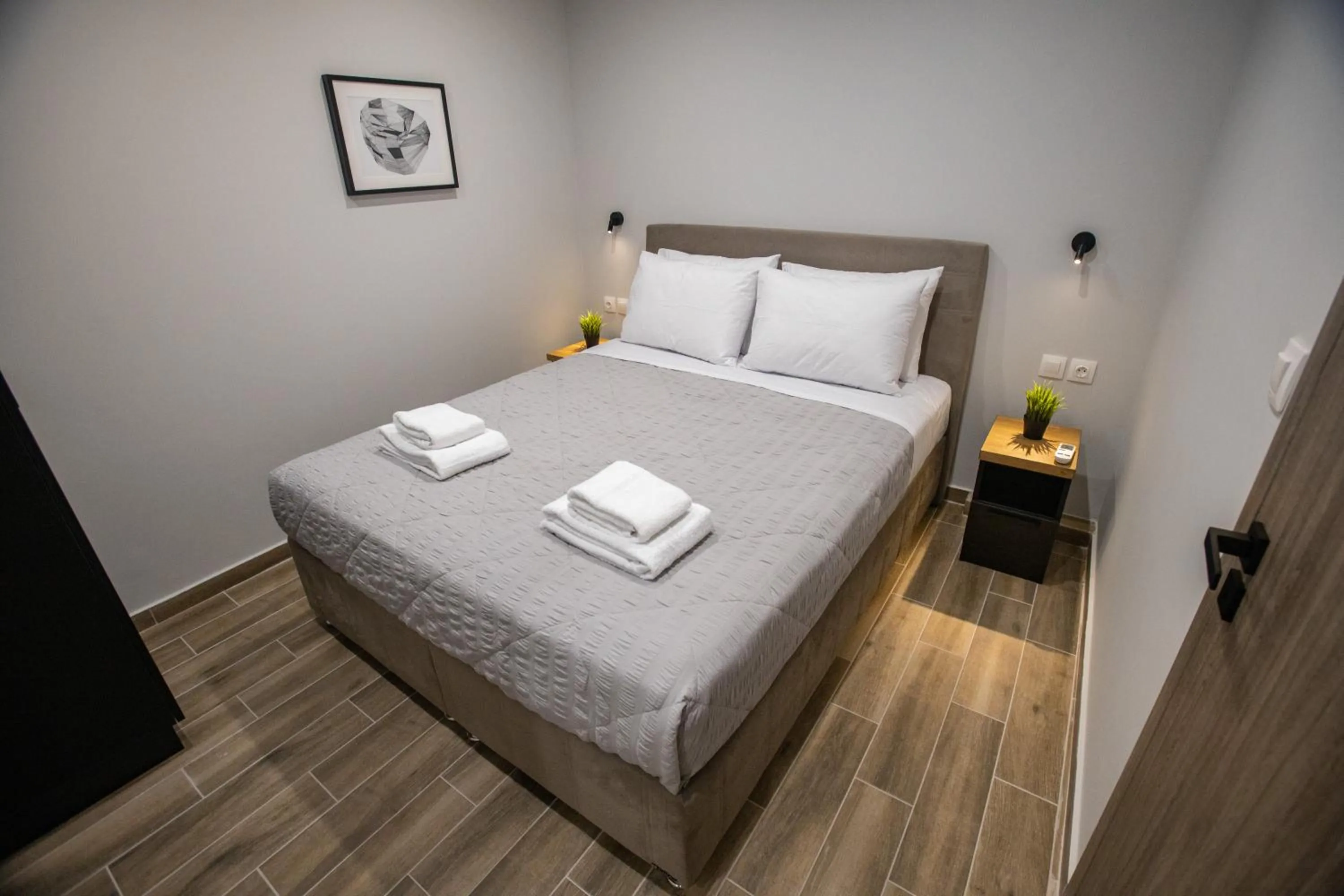 Bed in Raise Averof Serviced Apartments