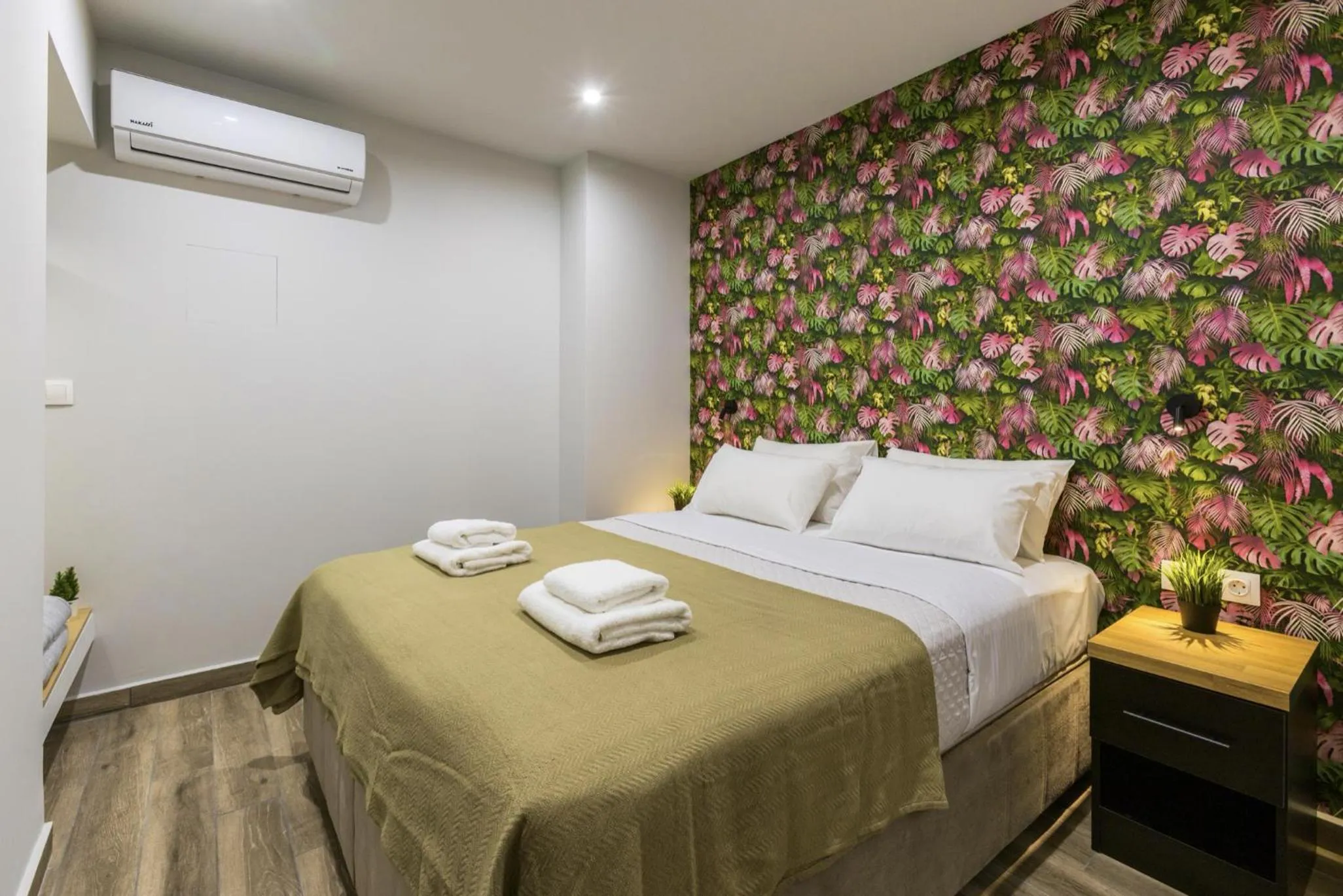Bed in Raise Averof Serviced Apartments