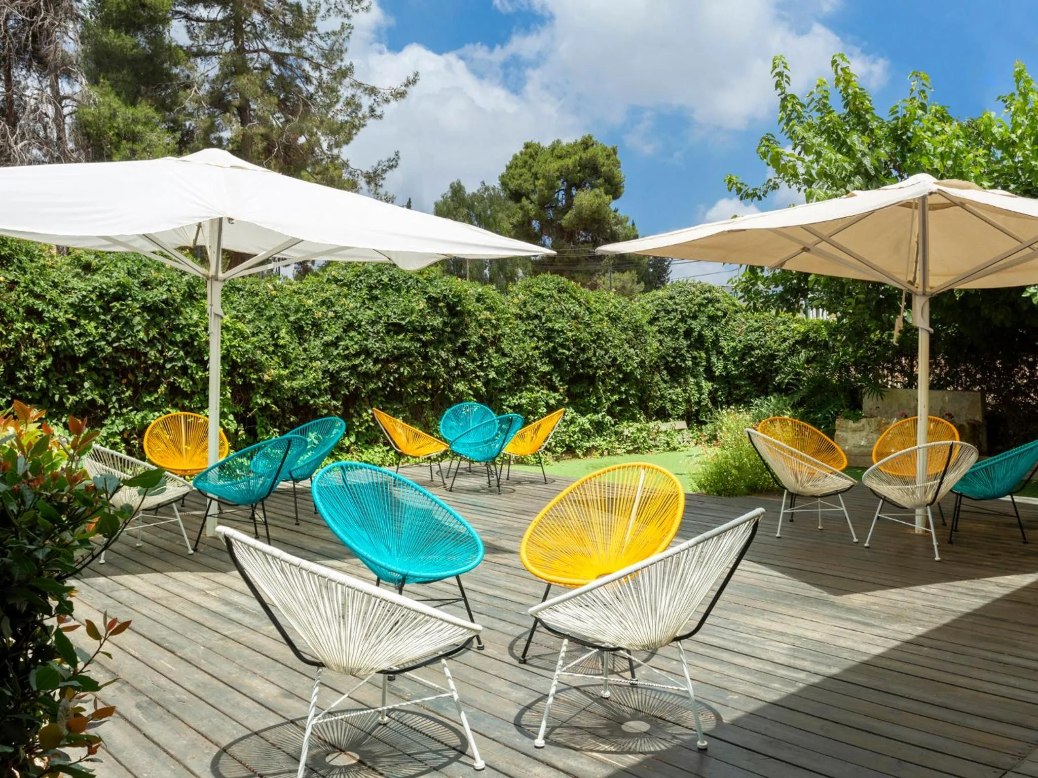 Balcony/Terrace in Metulla Travel Hotel