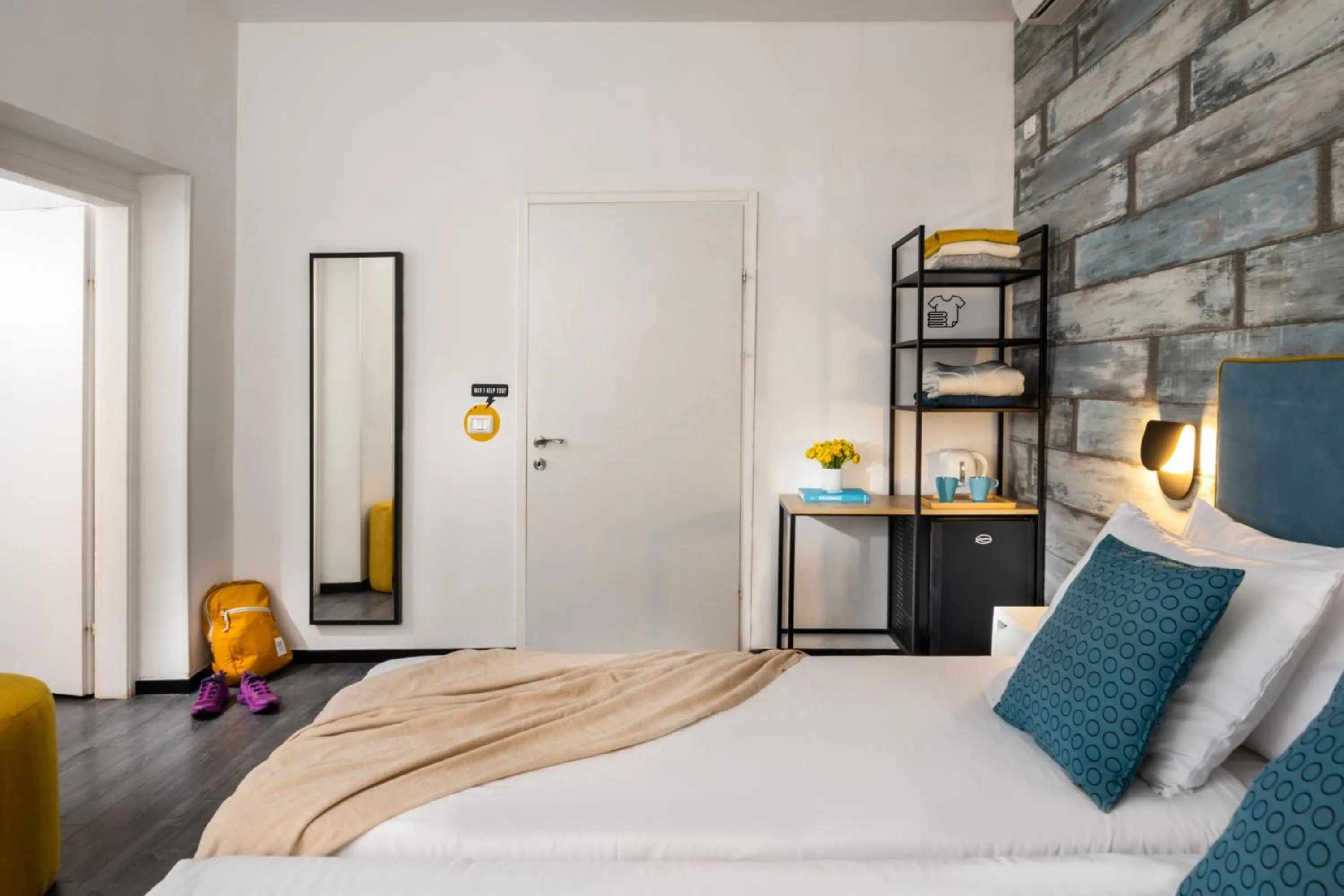 Bed in Metulla Travel Hotel