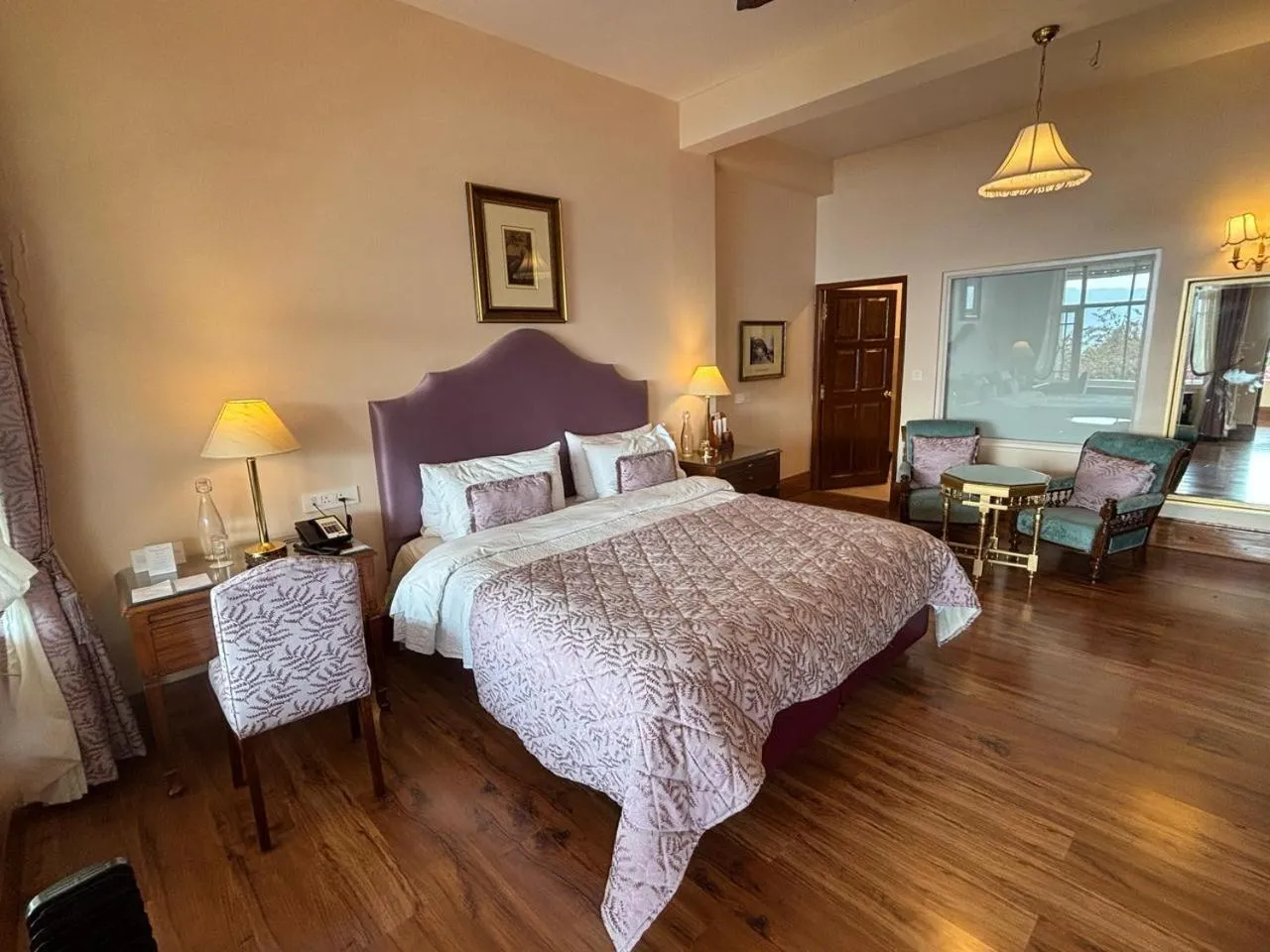 Bed in The Elgin Silver Oaks - Heritage Resort & Spa