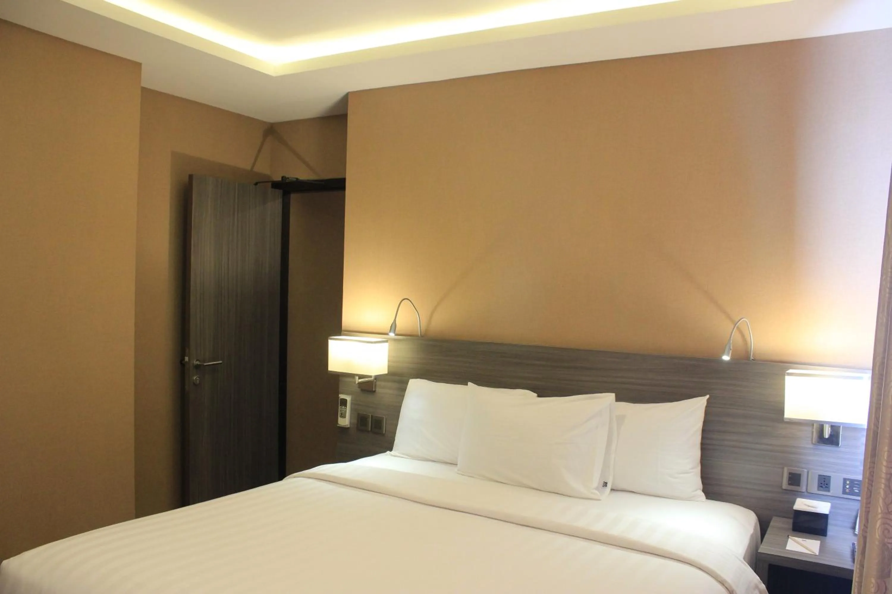 Bed in Biz Hotel Batam
