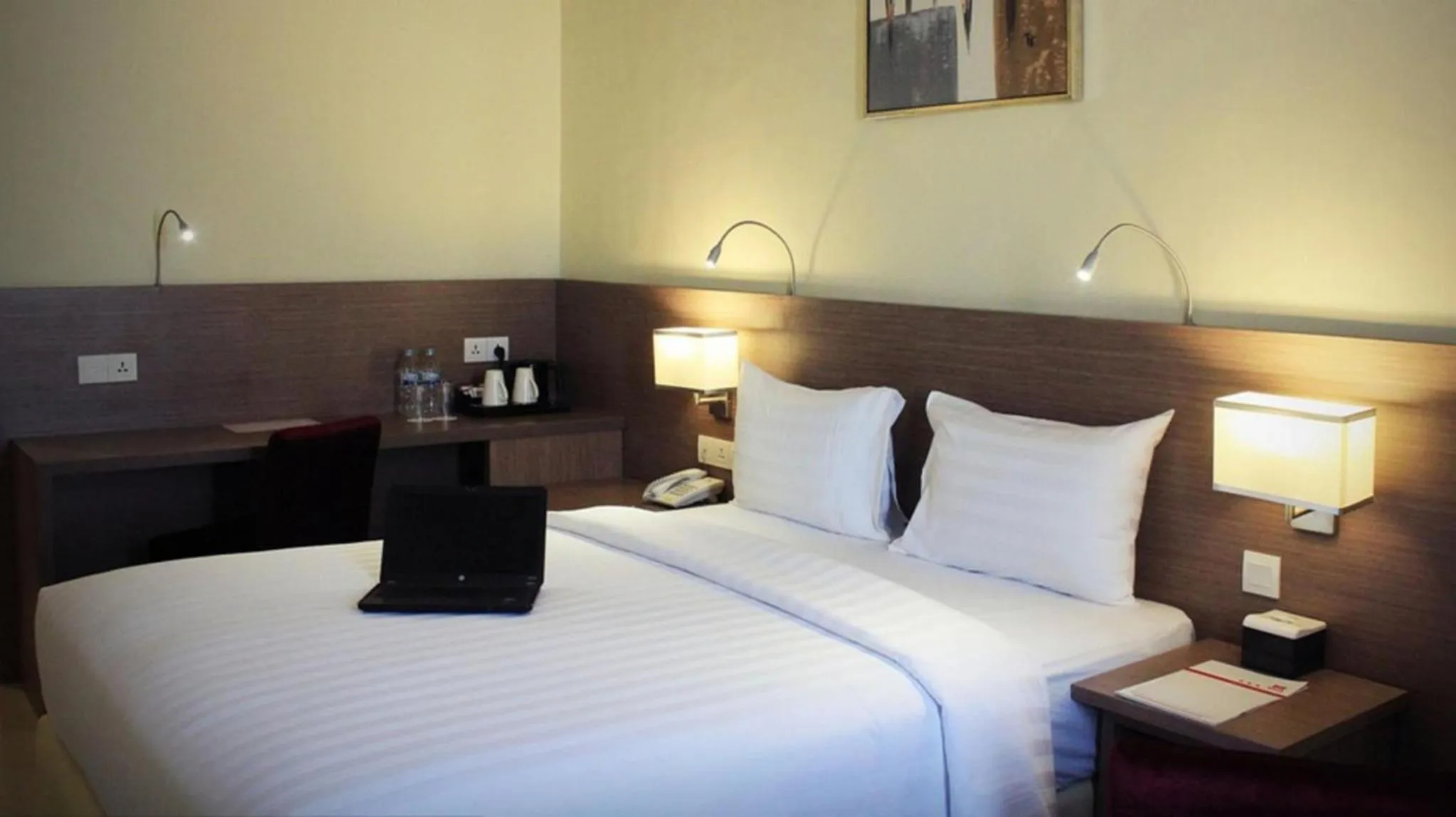 Bed in Biz Hotel Batam
