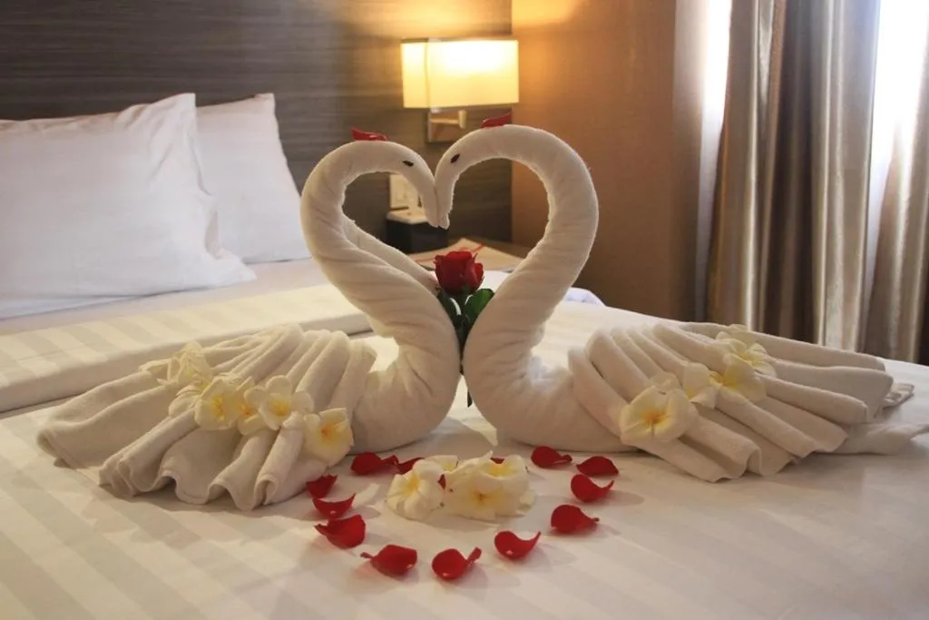 Bed in Biz Hotel Batam