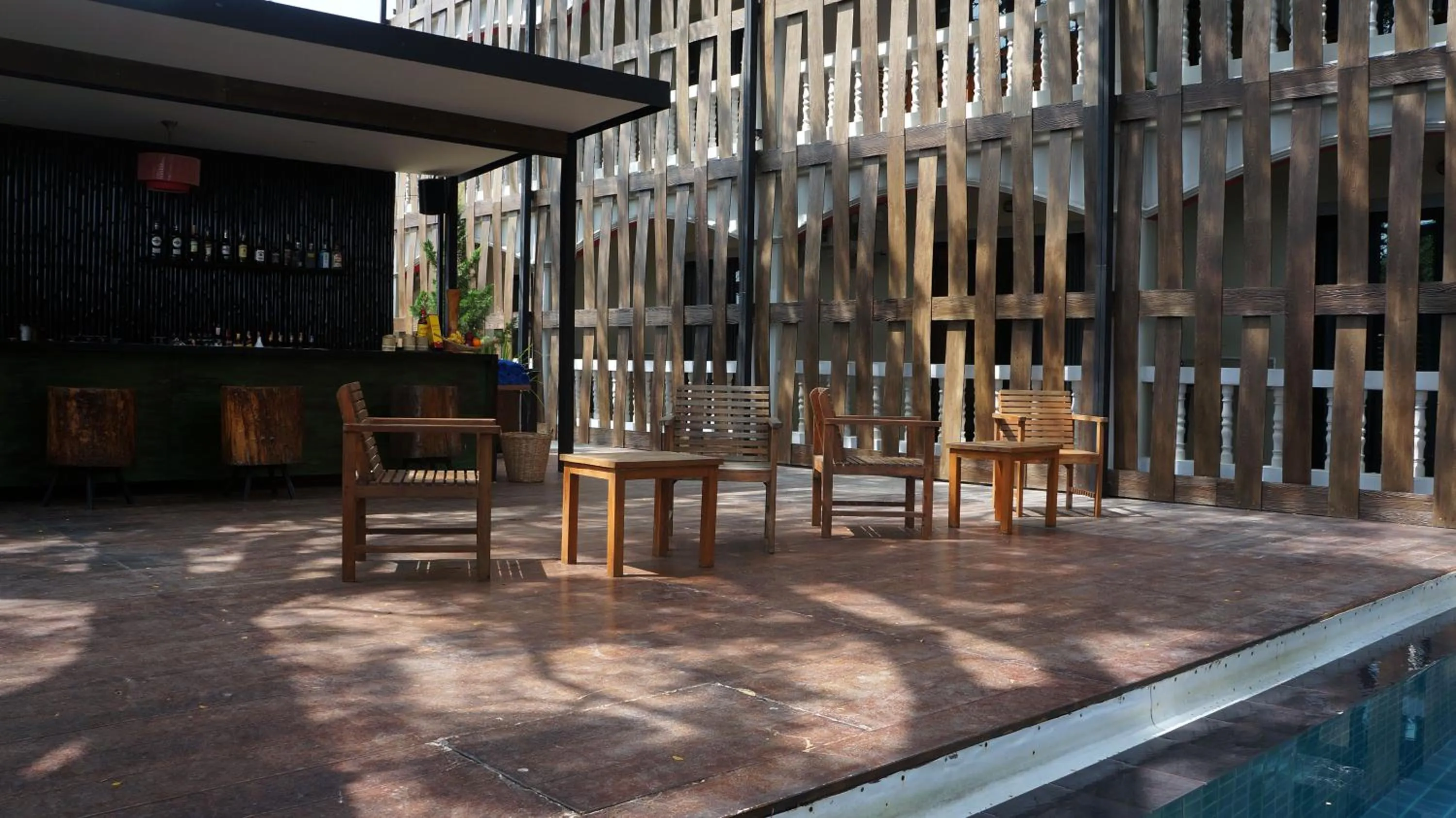 Patio in Bamboori Boutique Resort