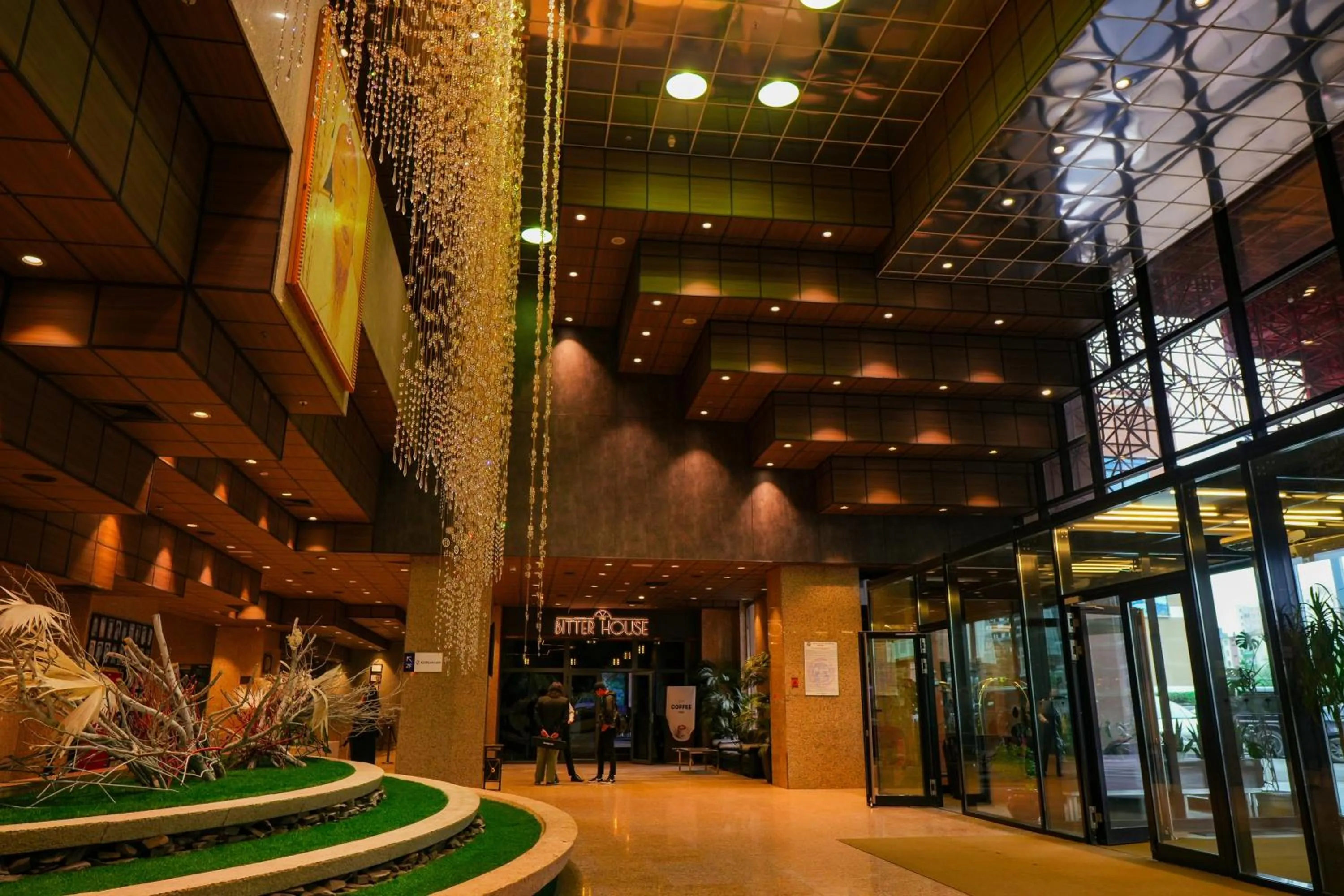 Lobby or reception in Chinggis Khaan Hotel