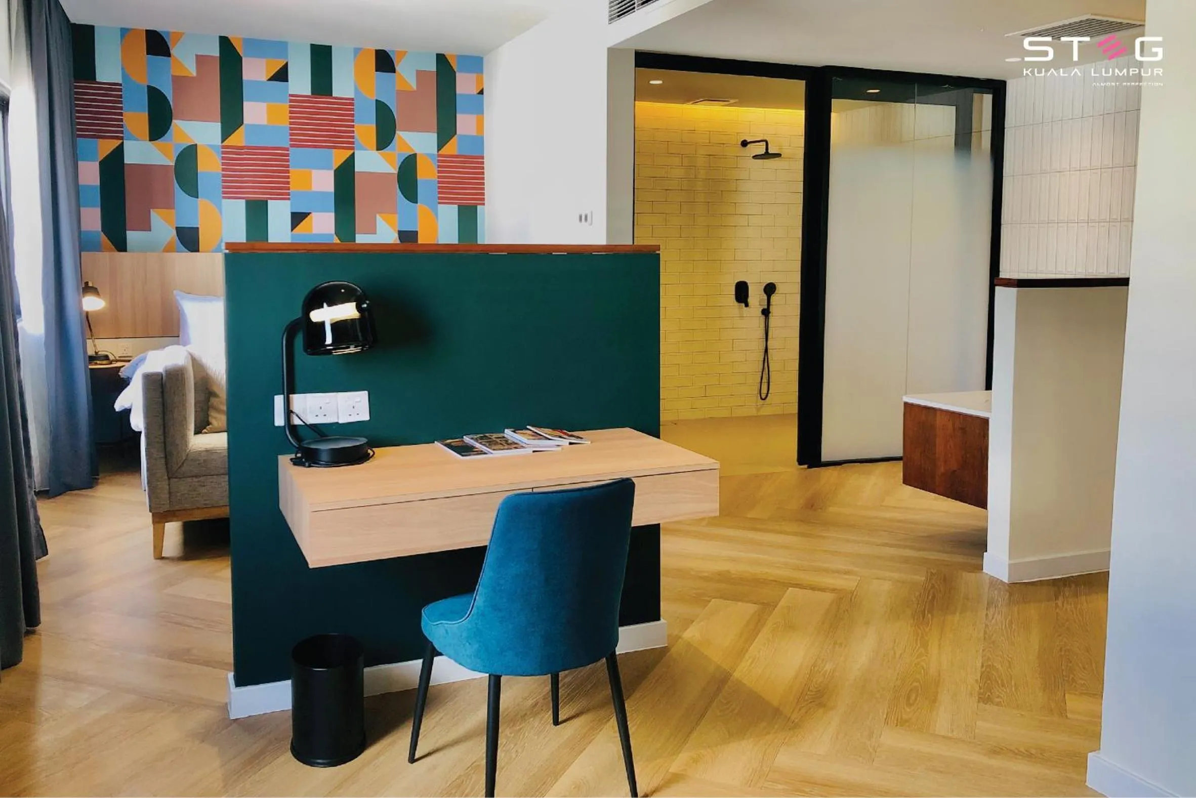 Seating area in STEG Kuala Lumpur