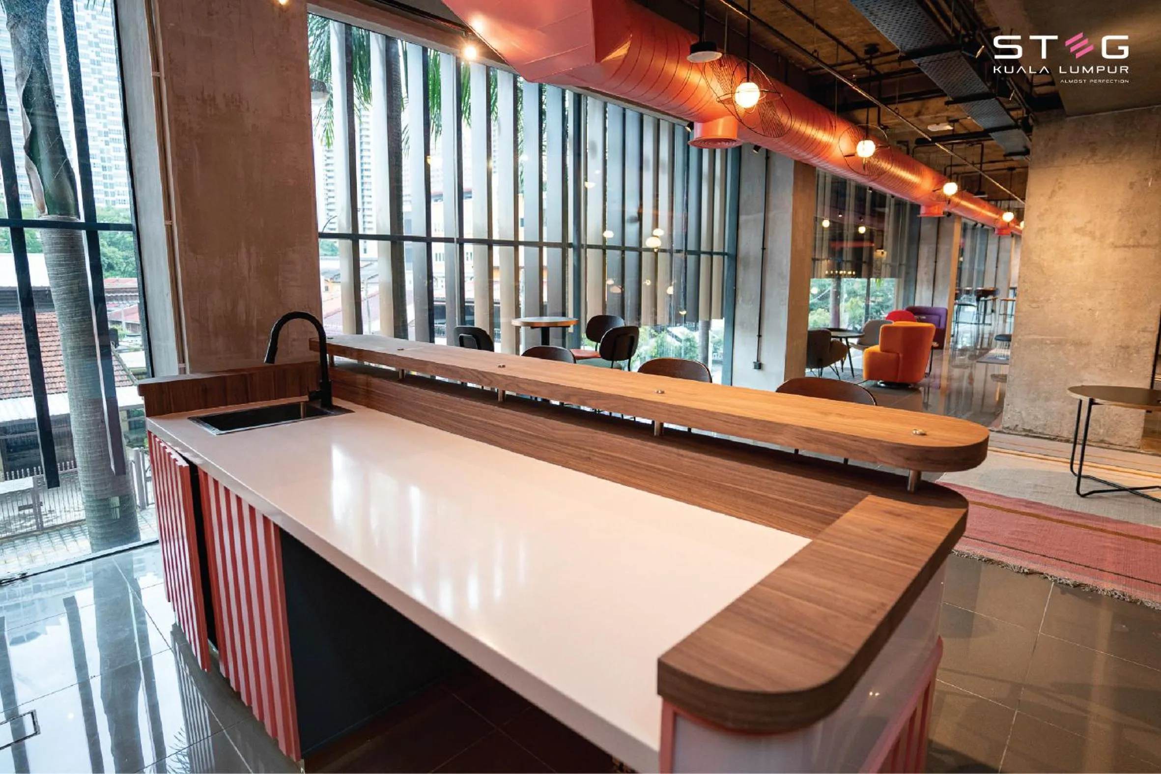 Lounge or bar in STEG Kuala Lumpur