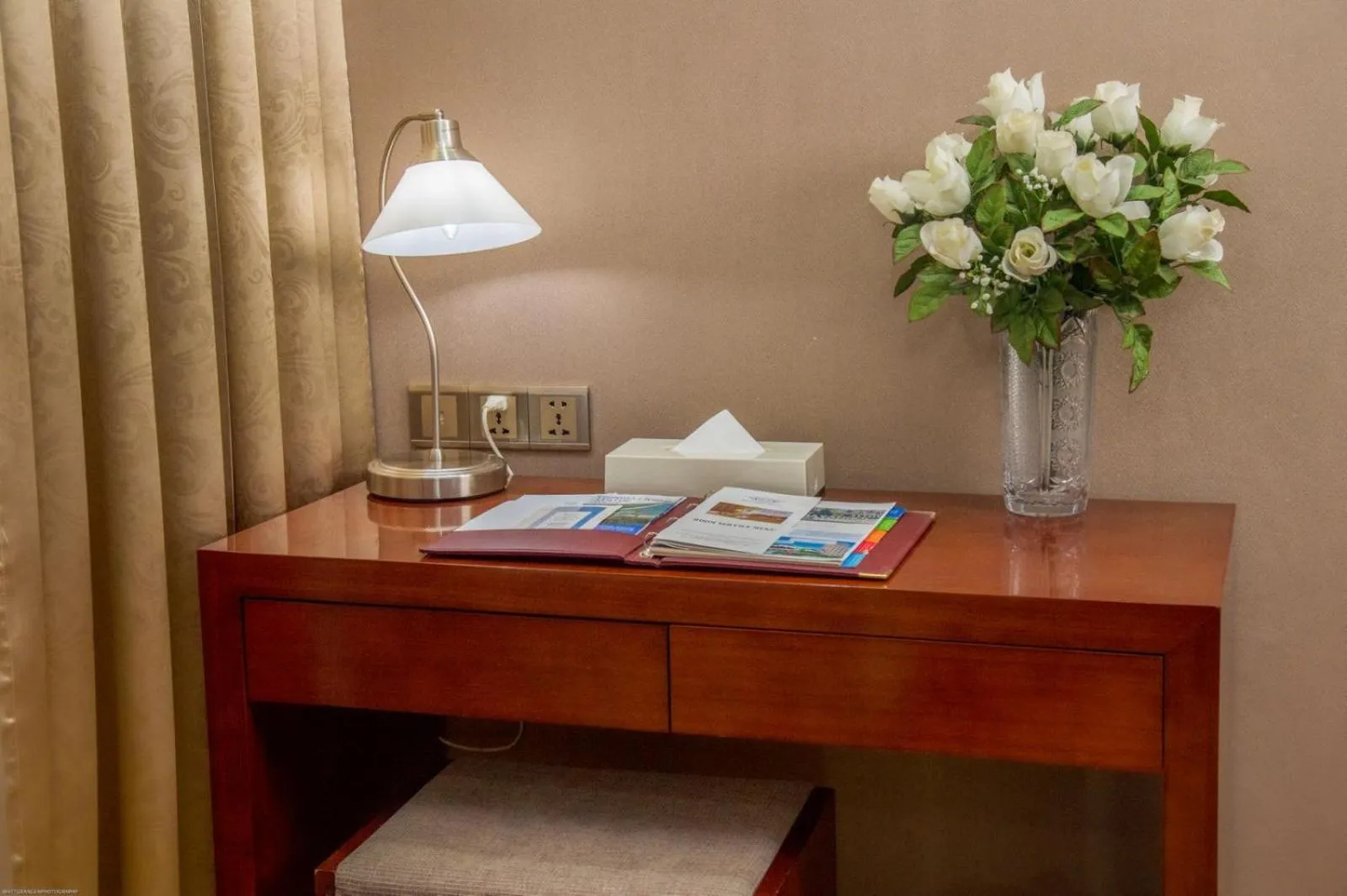 Seating area in Bayangol Hotel