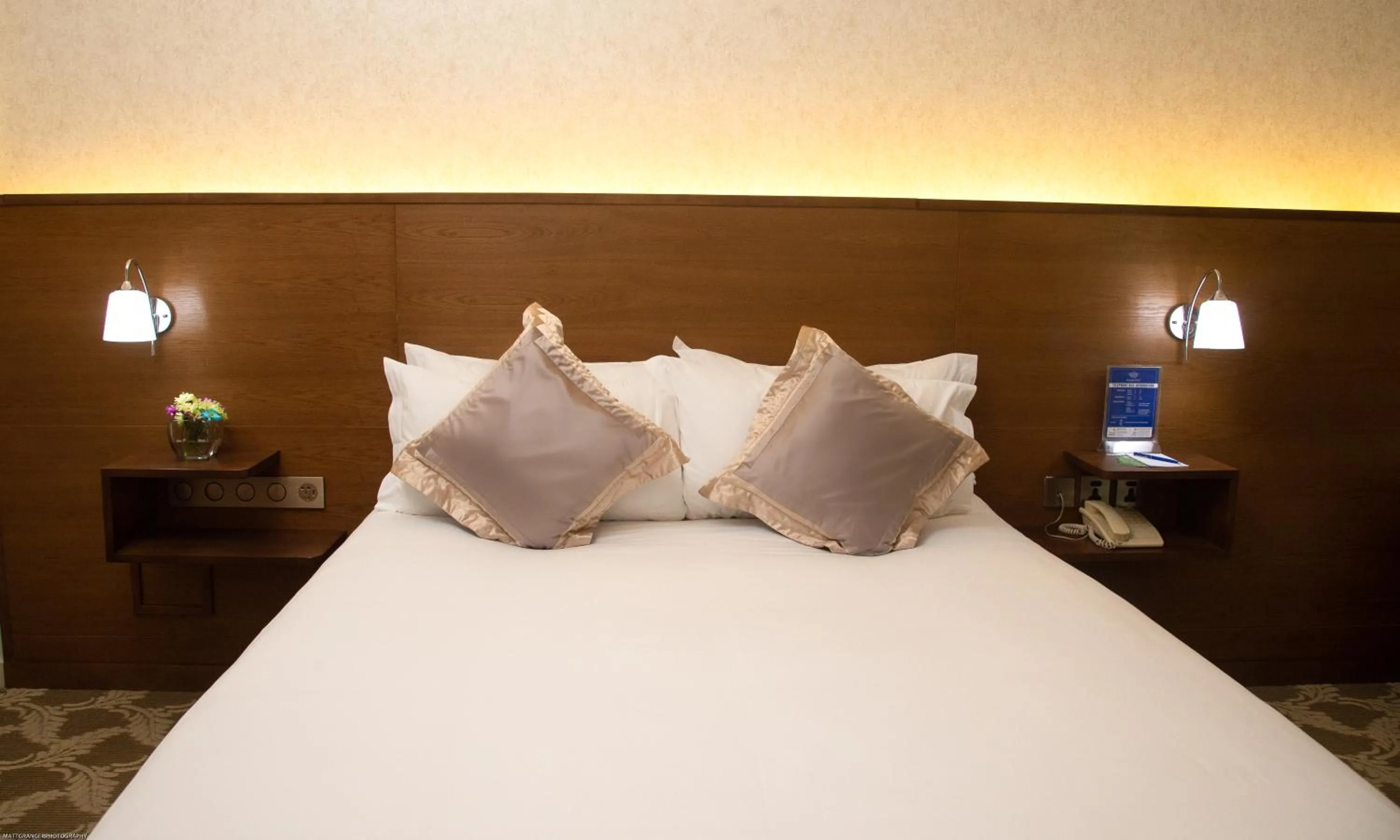 Bed in Bayangol Hotel