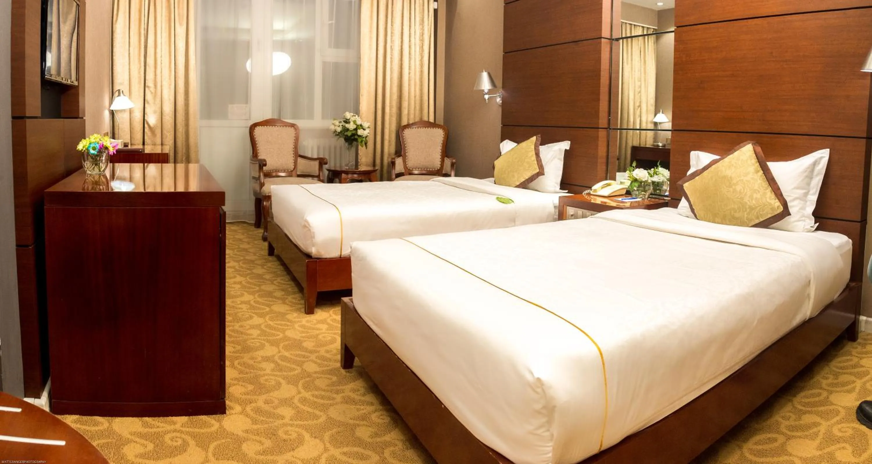 Bed in Bayangol Hotel