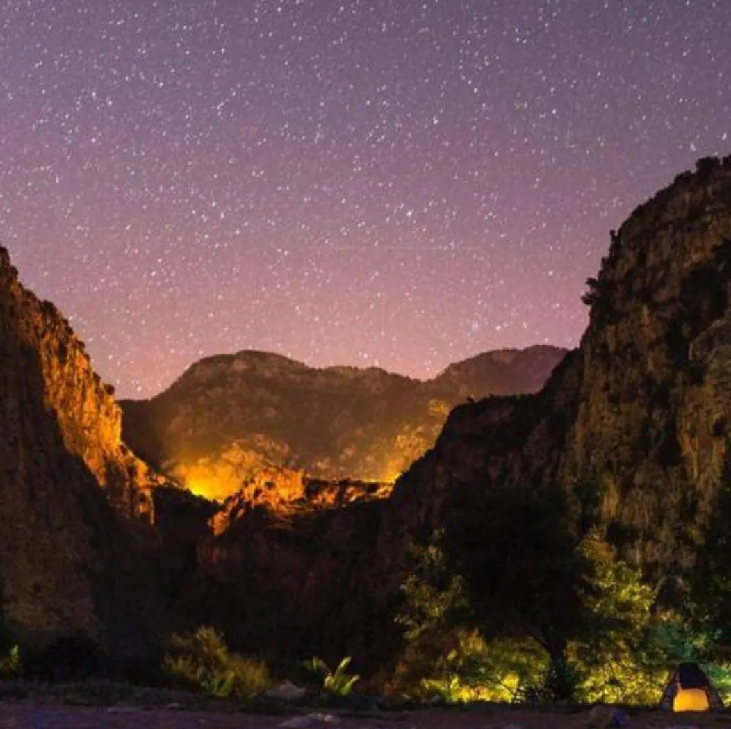 Natural landscape in Butterfly Valley Beach Glamping