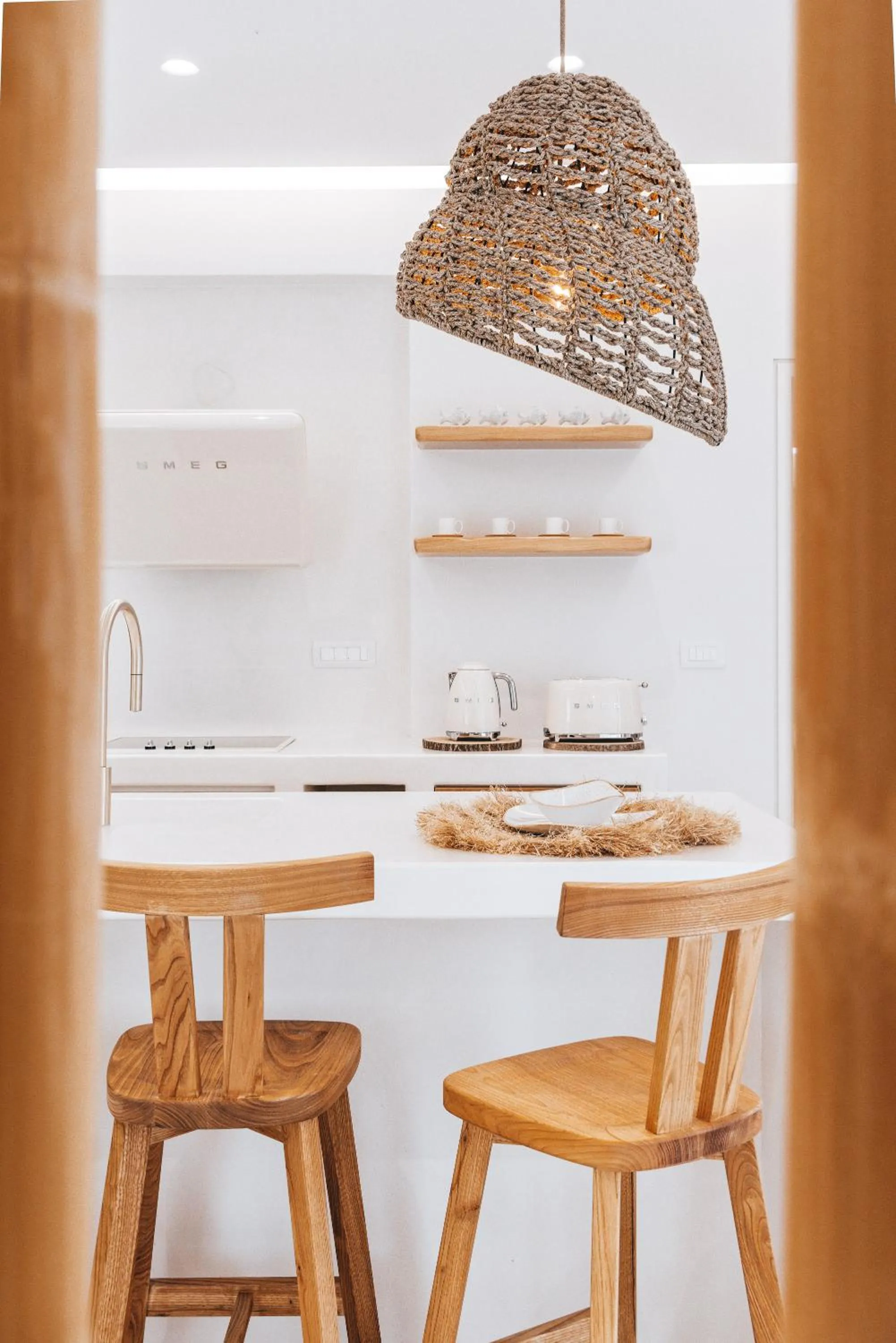 kitchen in Cocopalm Villas Naxos