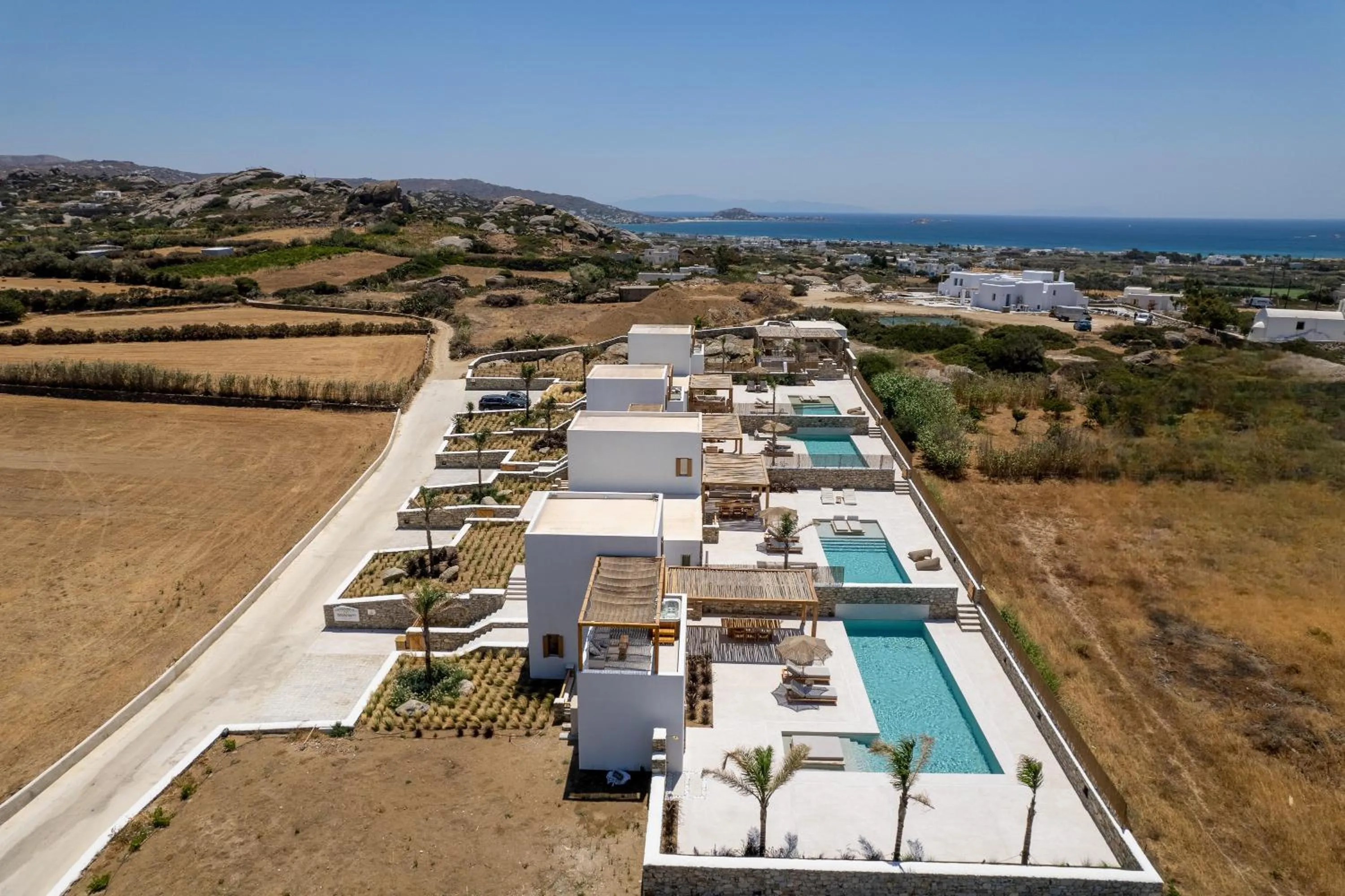 Property building in Cocopalm Villas Naxos