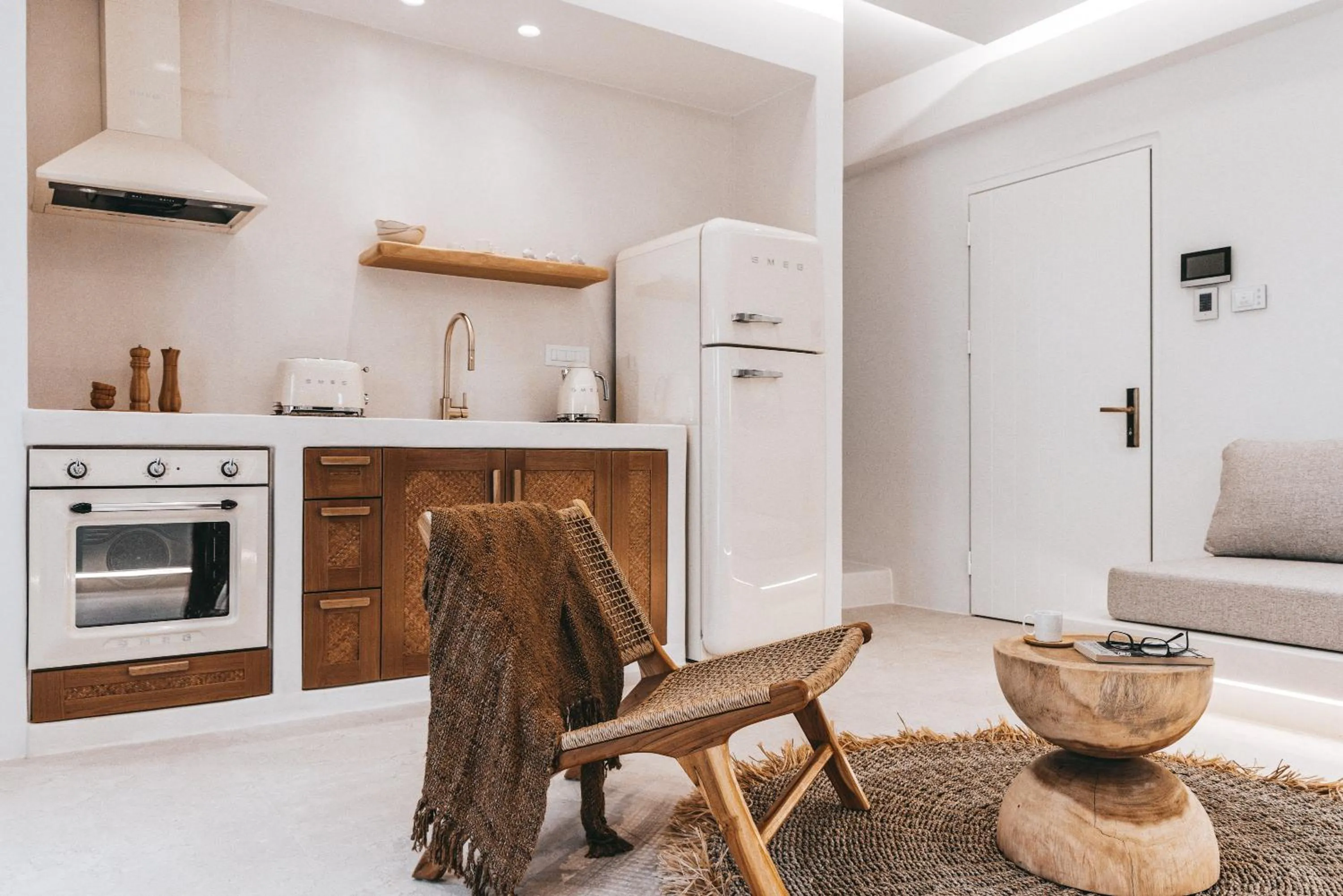 Seating area in Cocopalm Villas Naxos