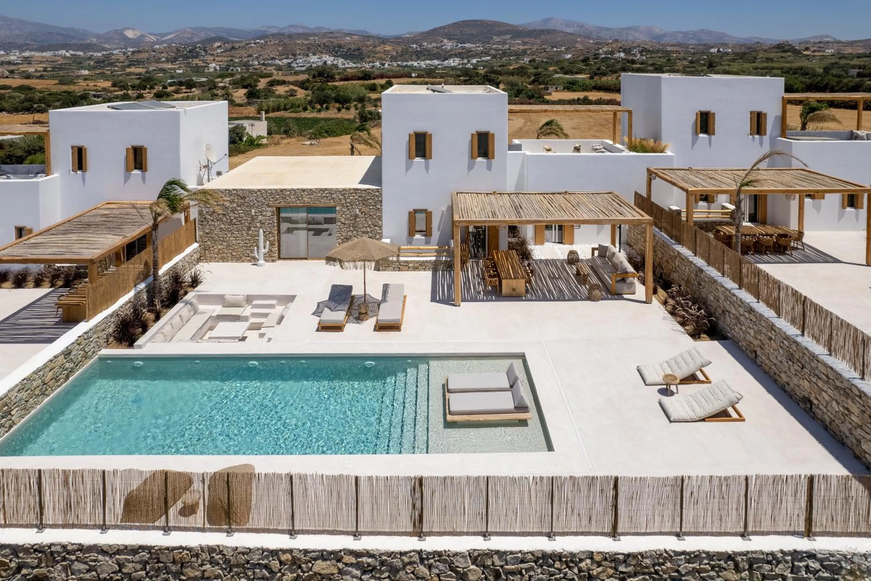 Property building in Cocopalm Villas Naxos