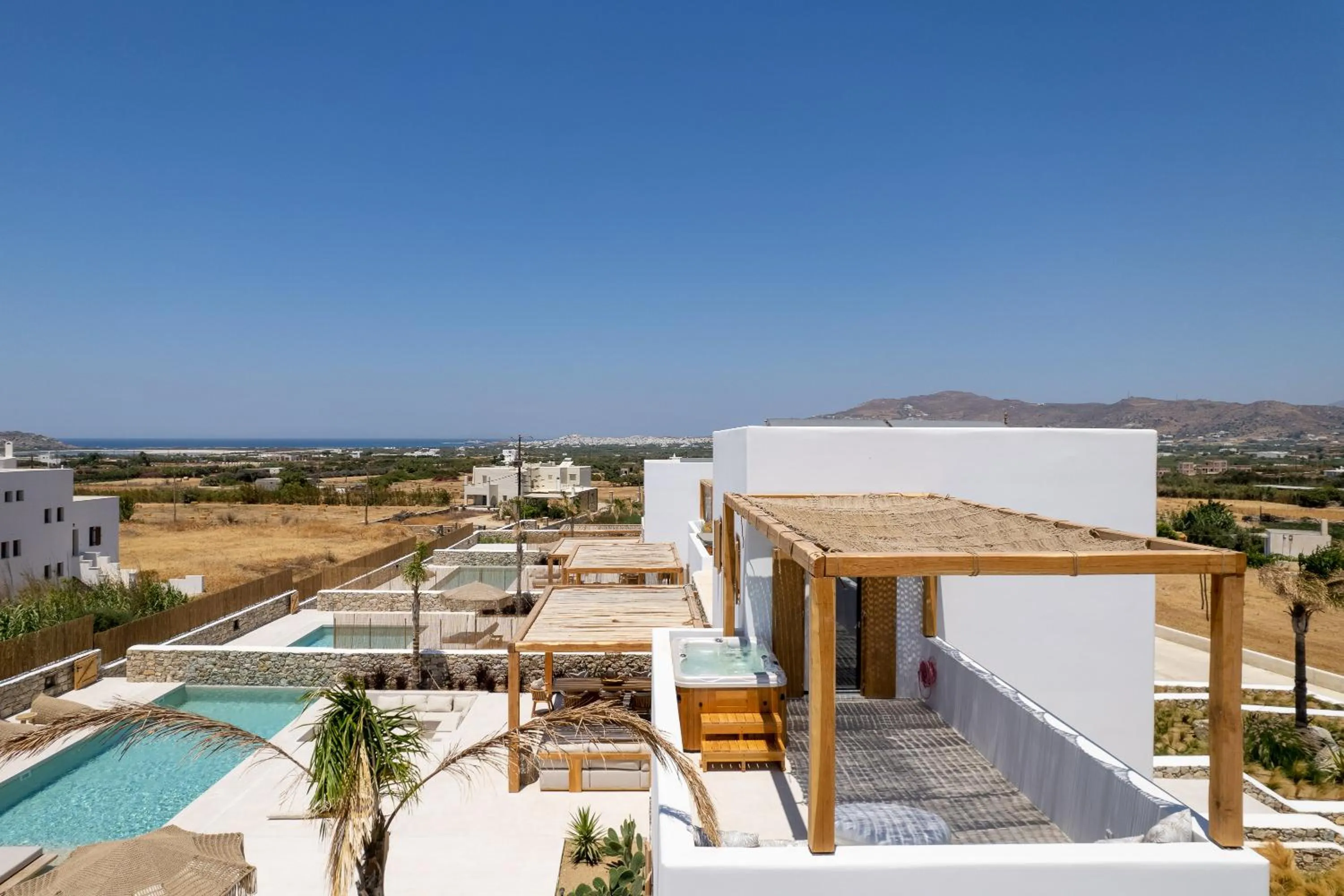 Property building in Cocopalm Villas Naxos