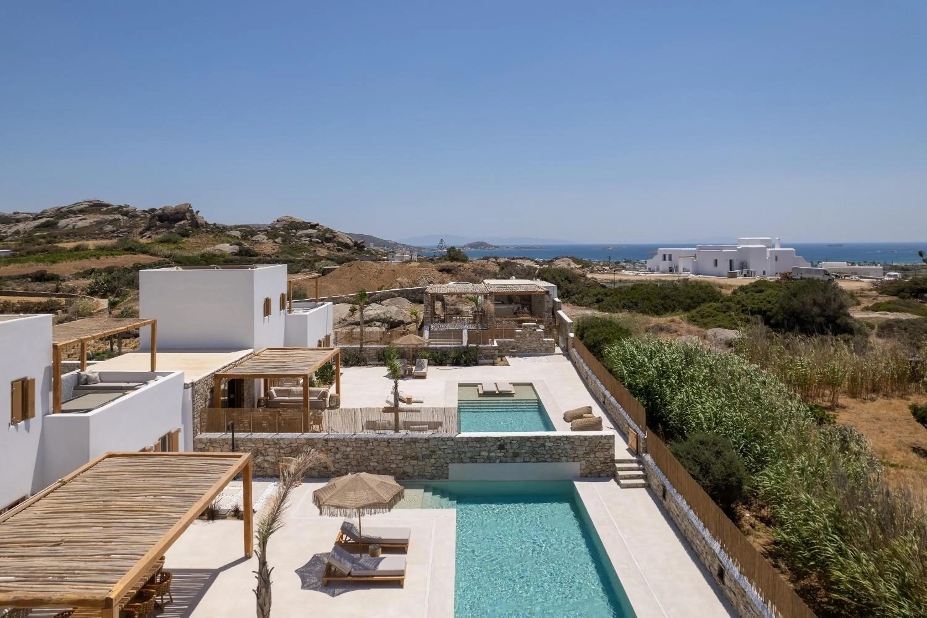 Property building in Cocopalm Villas Naxos