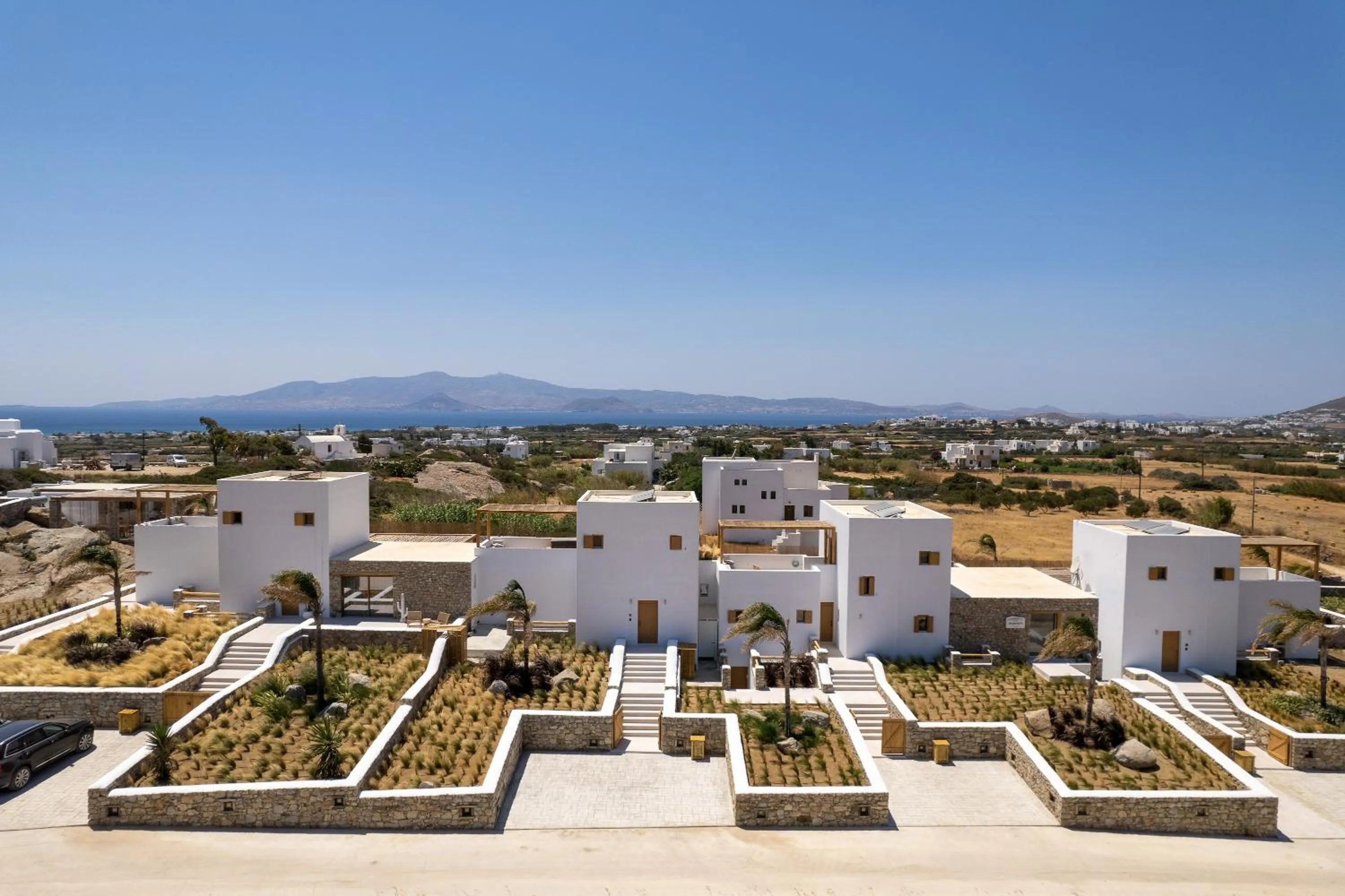 Property building in Cocopalm Villas Naxos