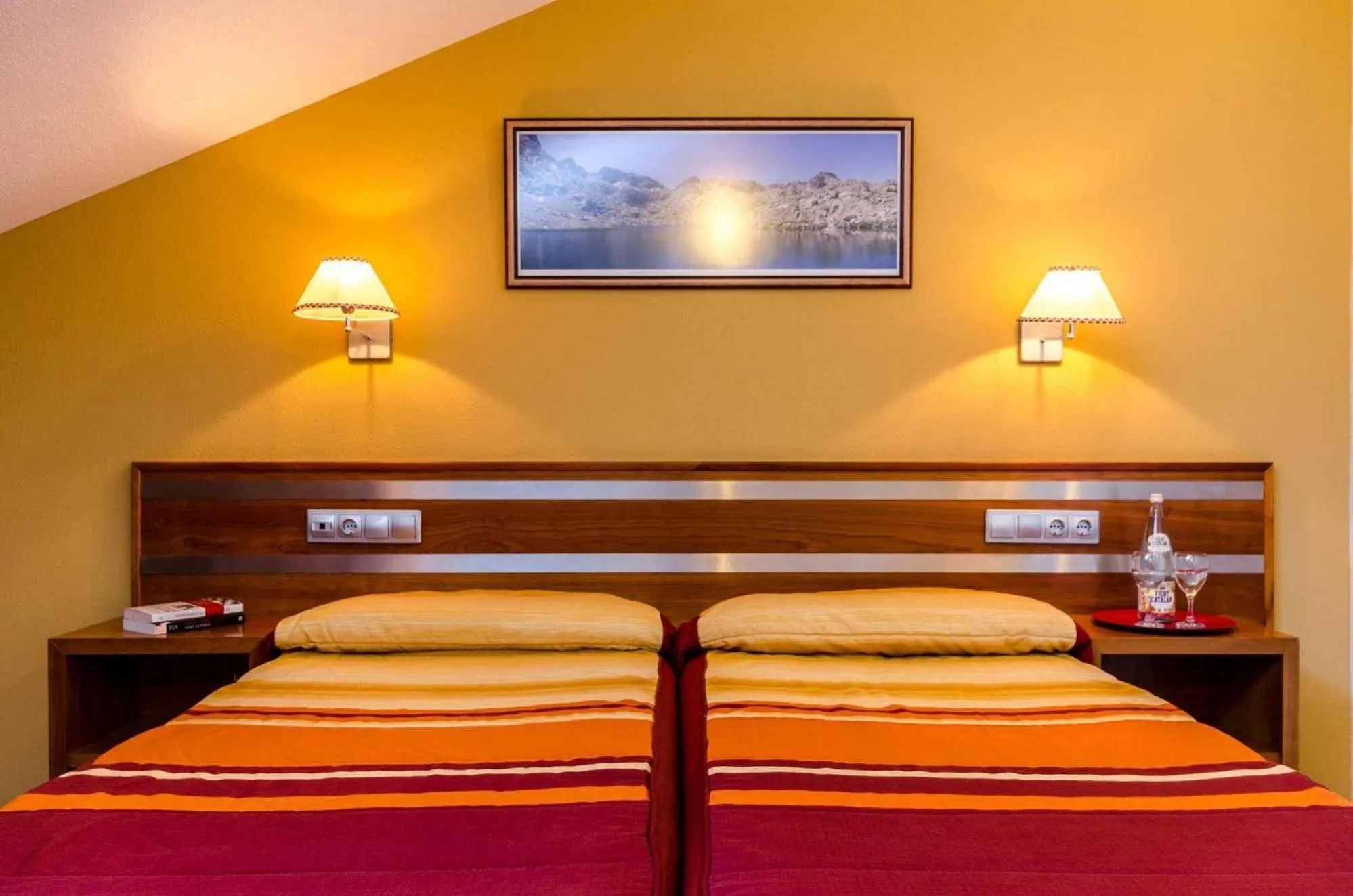 Bed in Ele Mirador de Santa Ana