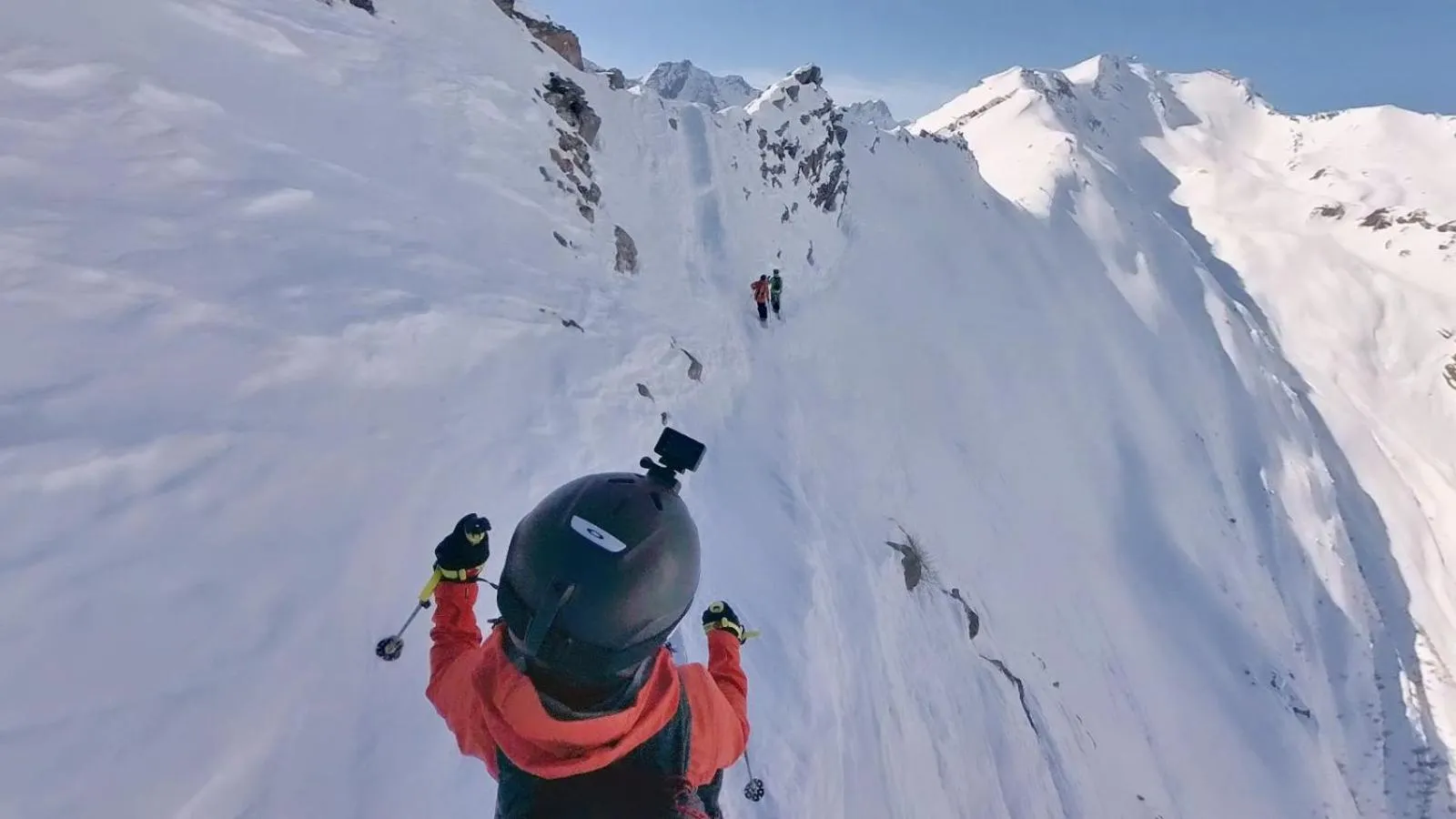 Skiing in Le Bacchu Ber