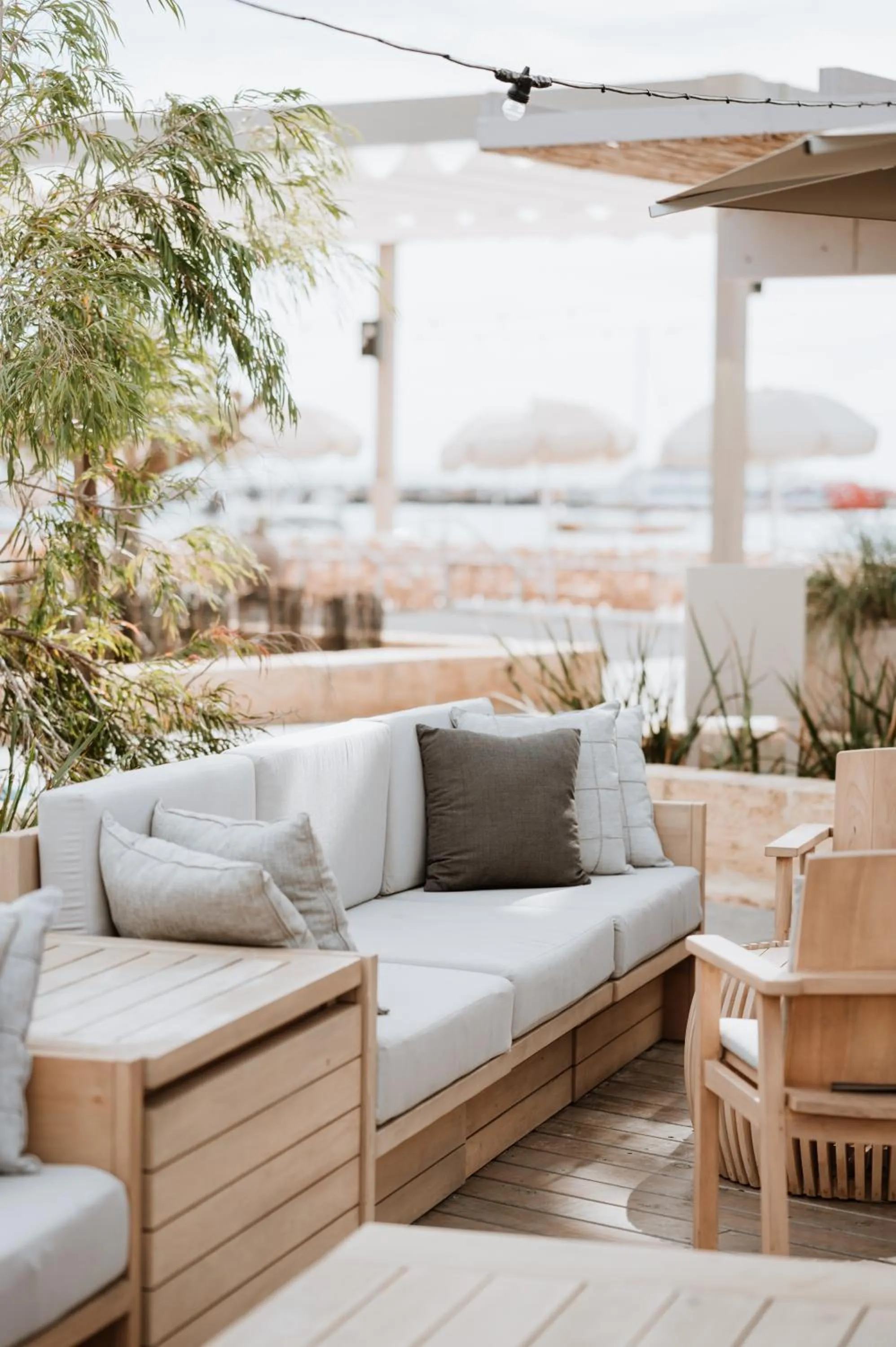 Seating area in Samphire Rottnest