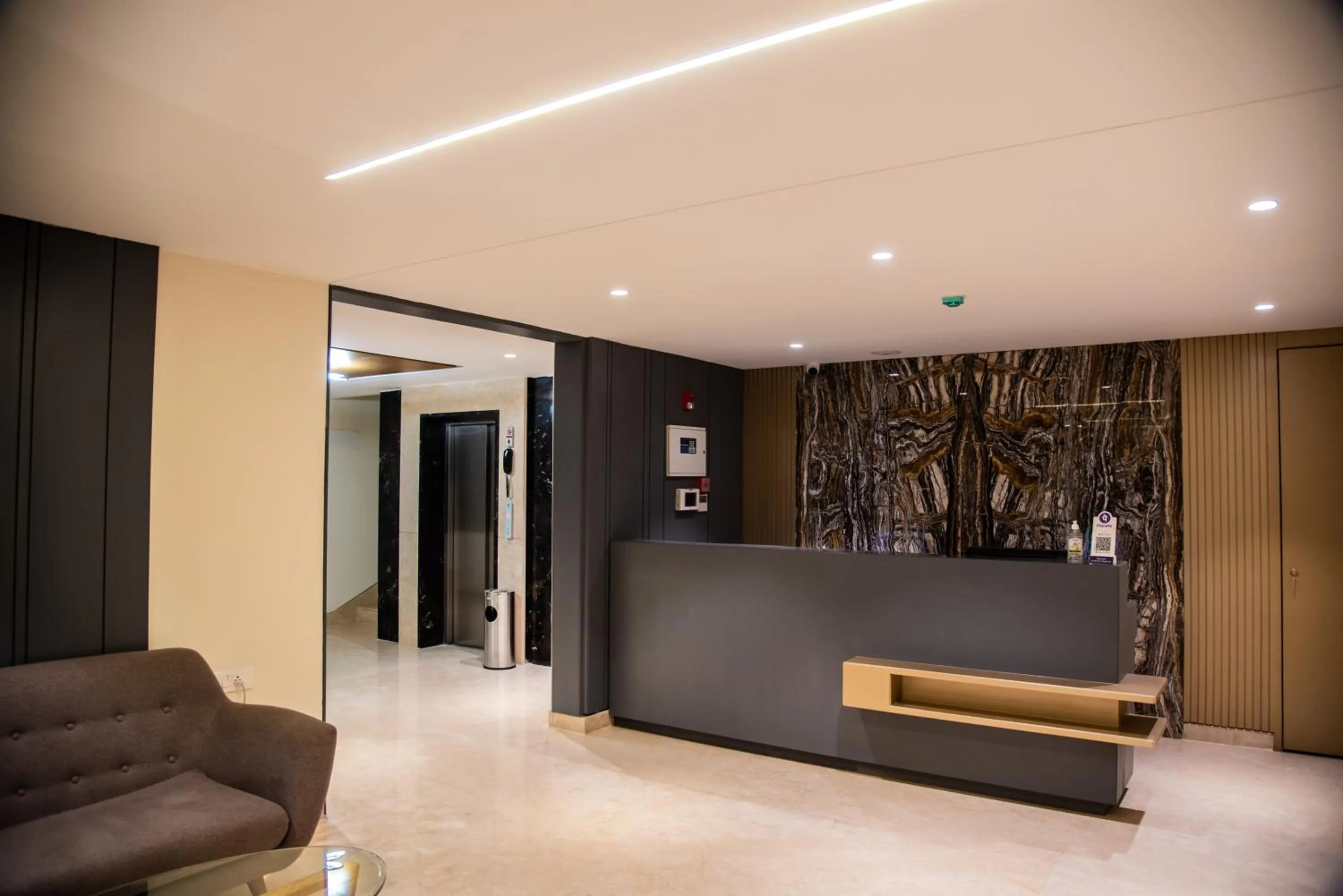 Lobby or reception in TGI Felicity