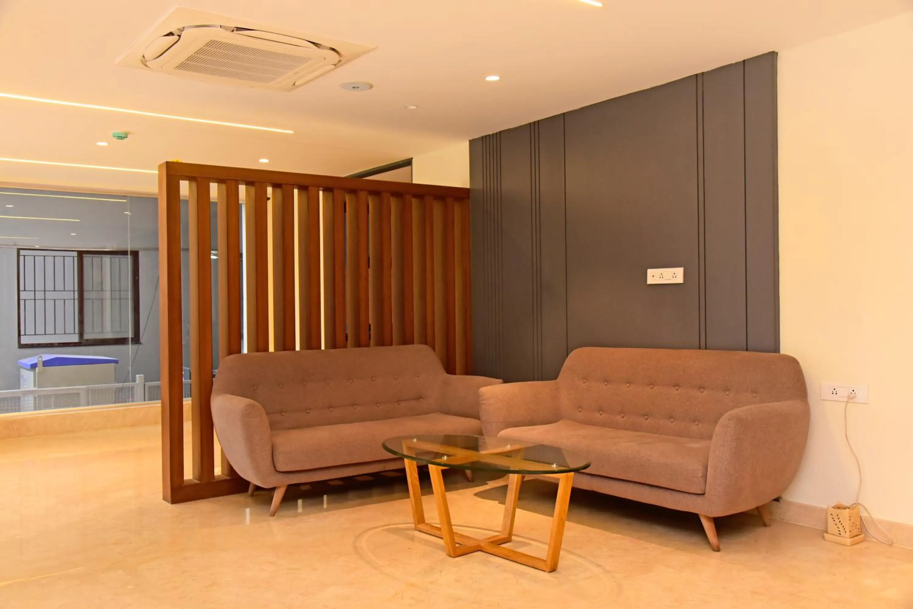 Lobby or reception in TGI Felicity