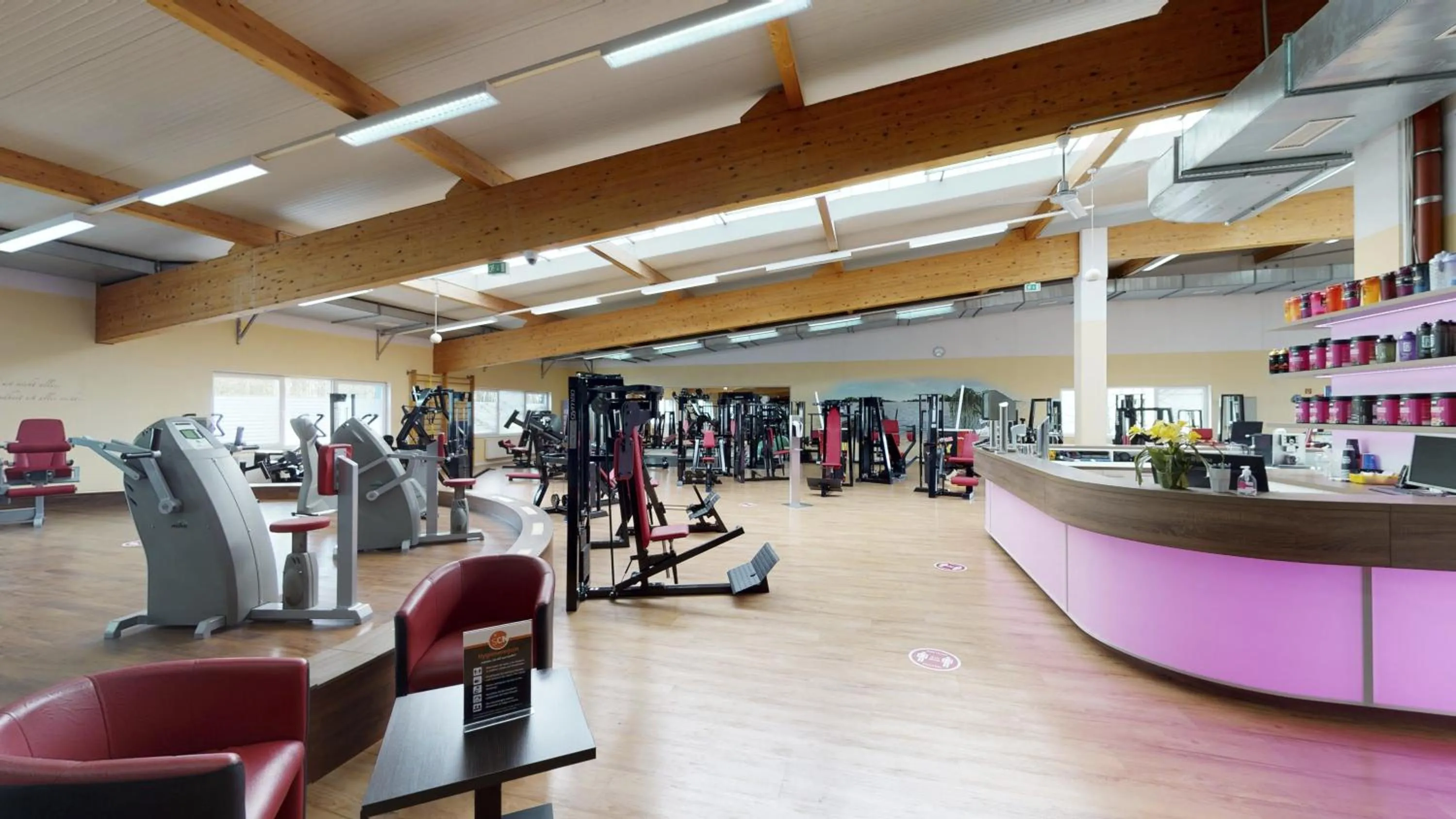 Fitness centre/facilities in Sporthotel Neuruppin - Apartmenthaus mit Ferienwohnungen