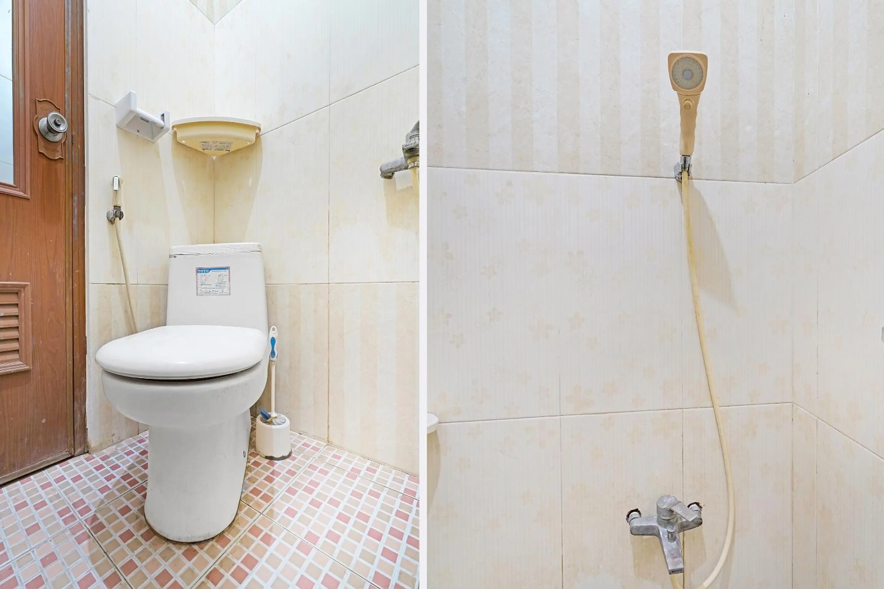 Bathroom in Hotel O Jawara Guest House Syariah