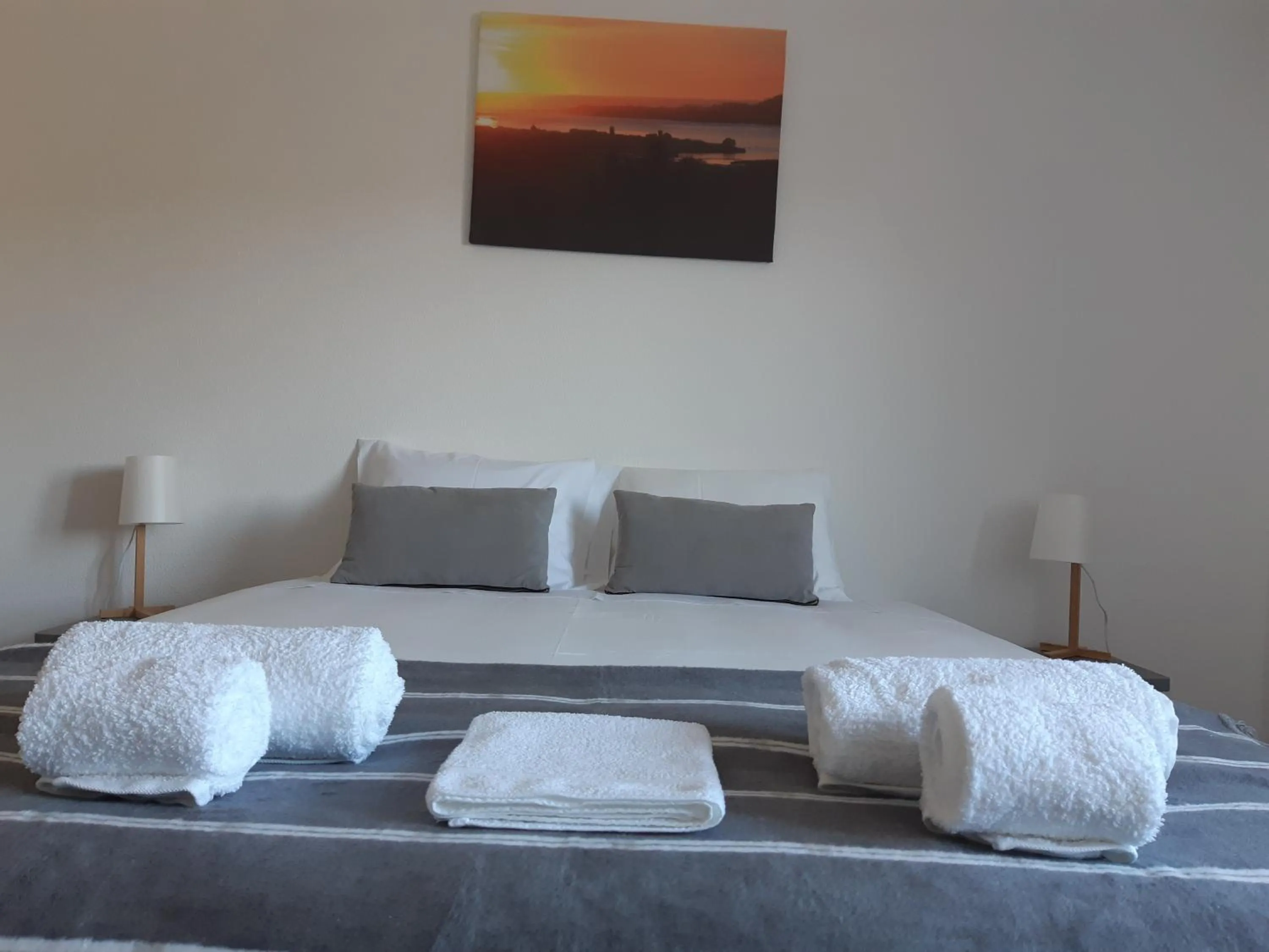 Bed in Casa do Coura Apartamento