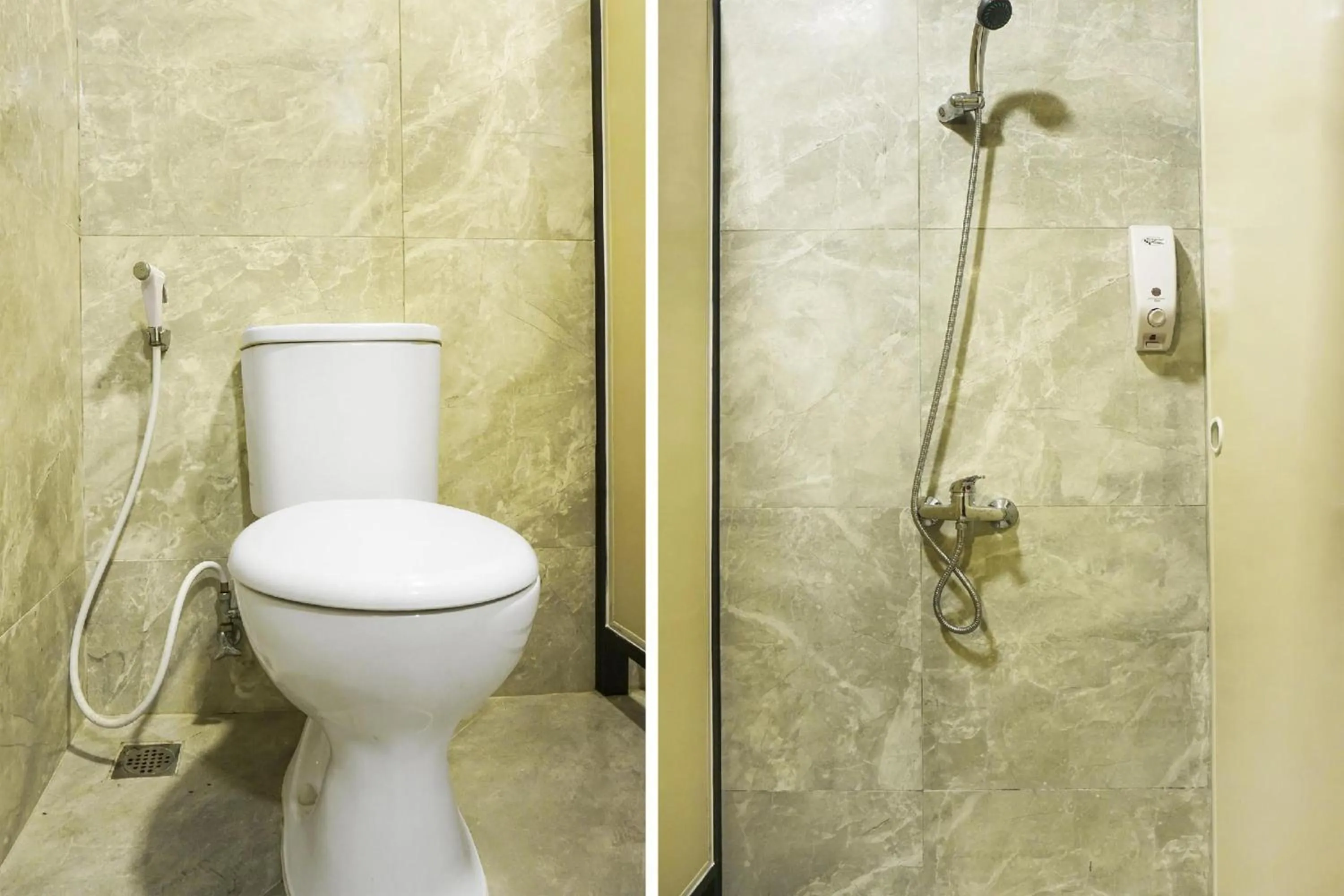 Bathroom in Hotel O Fiducia Capsule Hotel