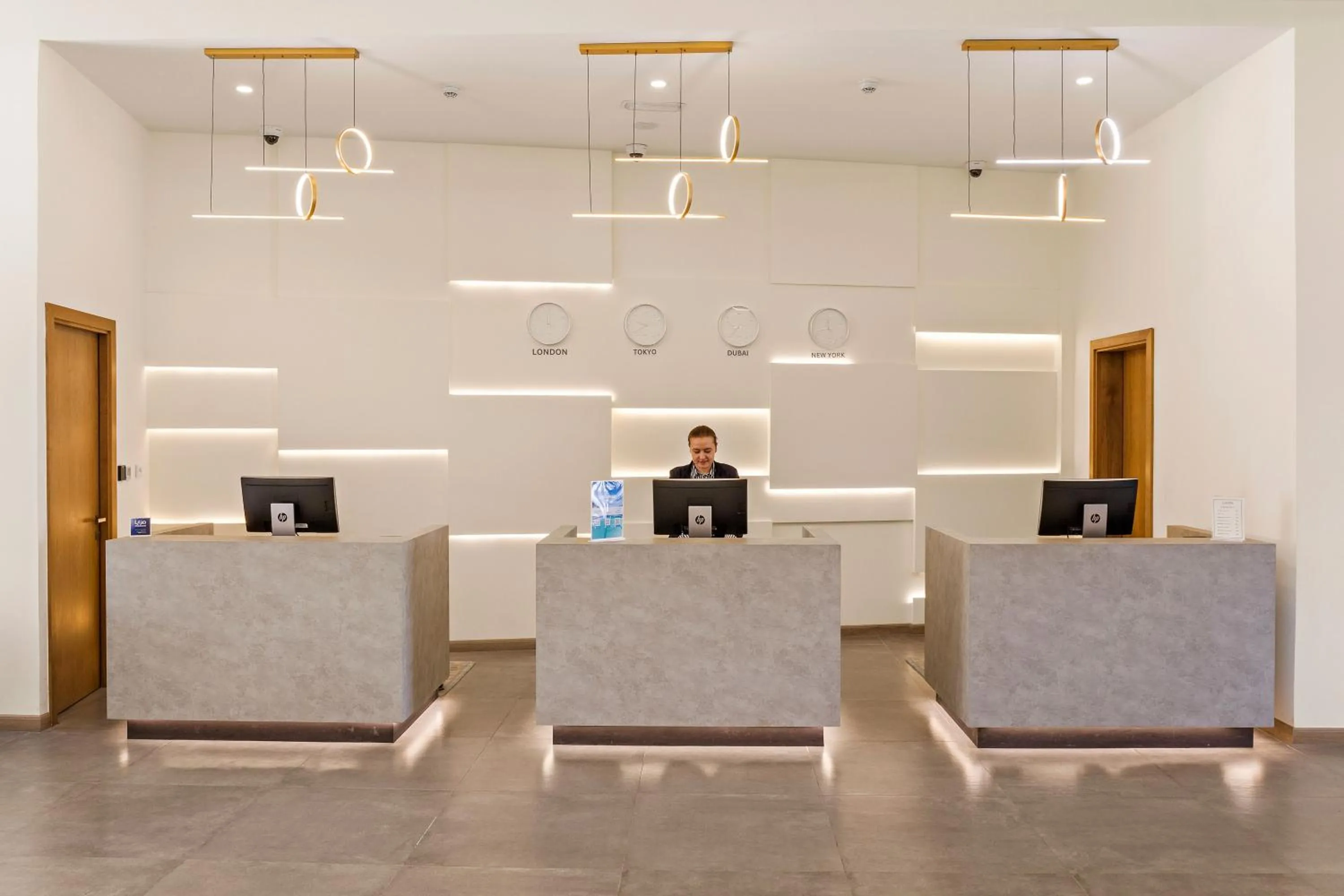 Lobby or reception in Al Hamra Village Hotel