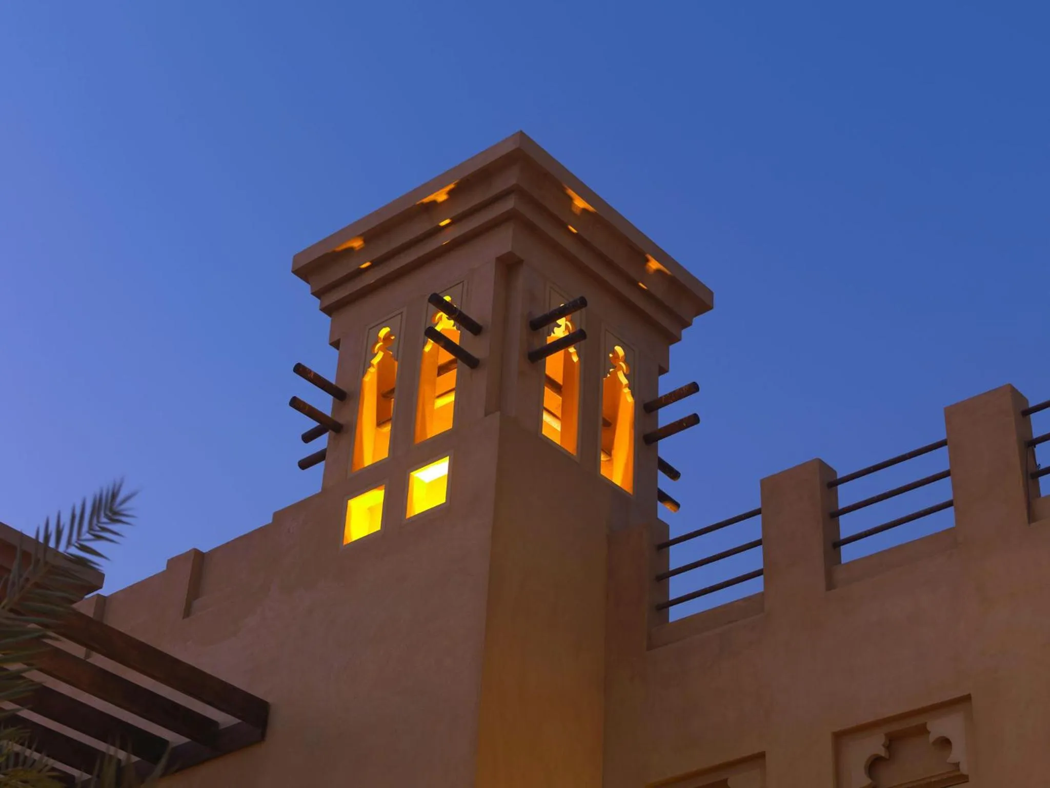 Property building in Al Hamra Village Hotel