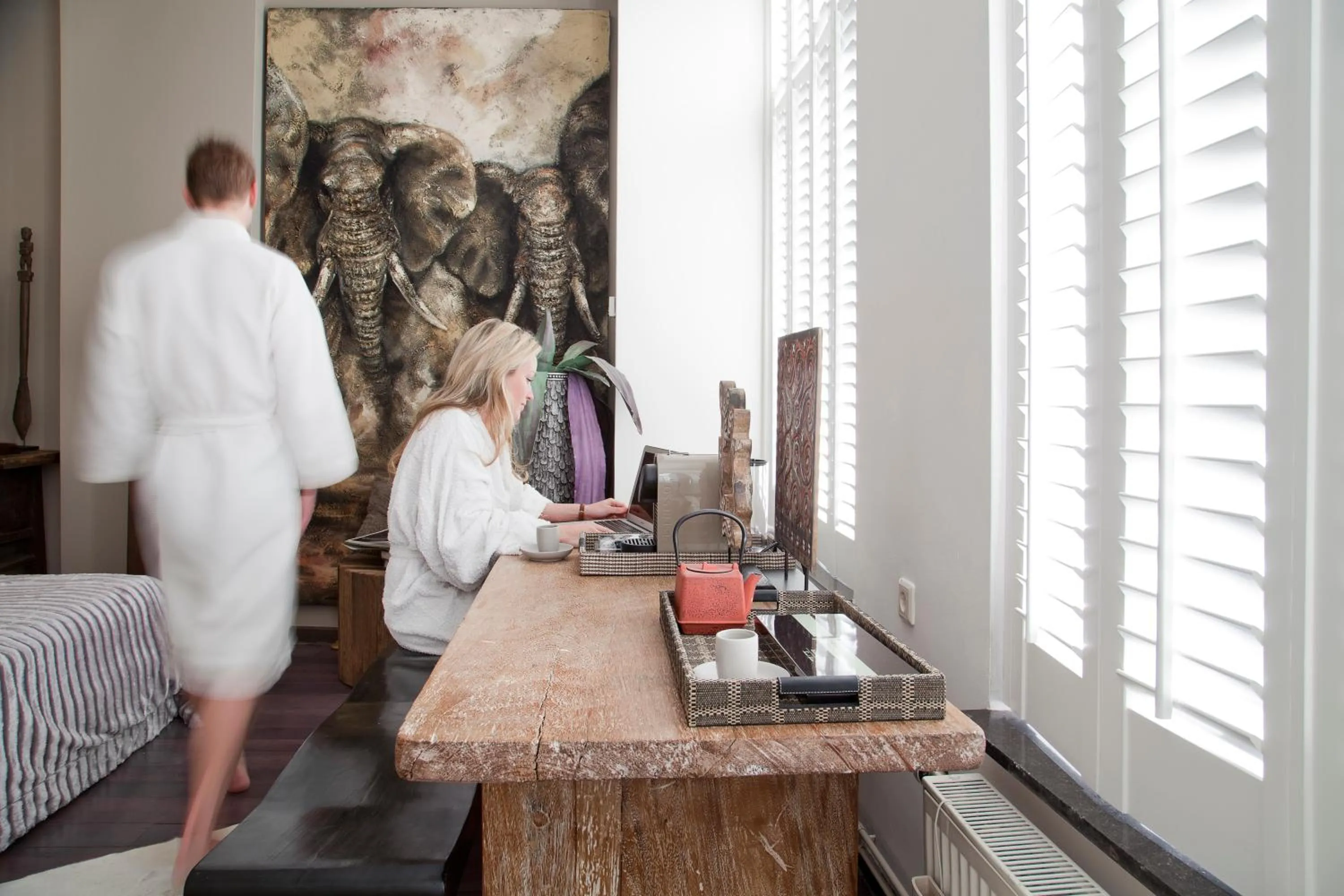 Comfort Double Room in Bouteaque Hotel