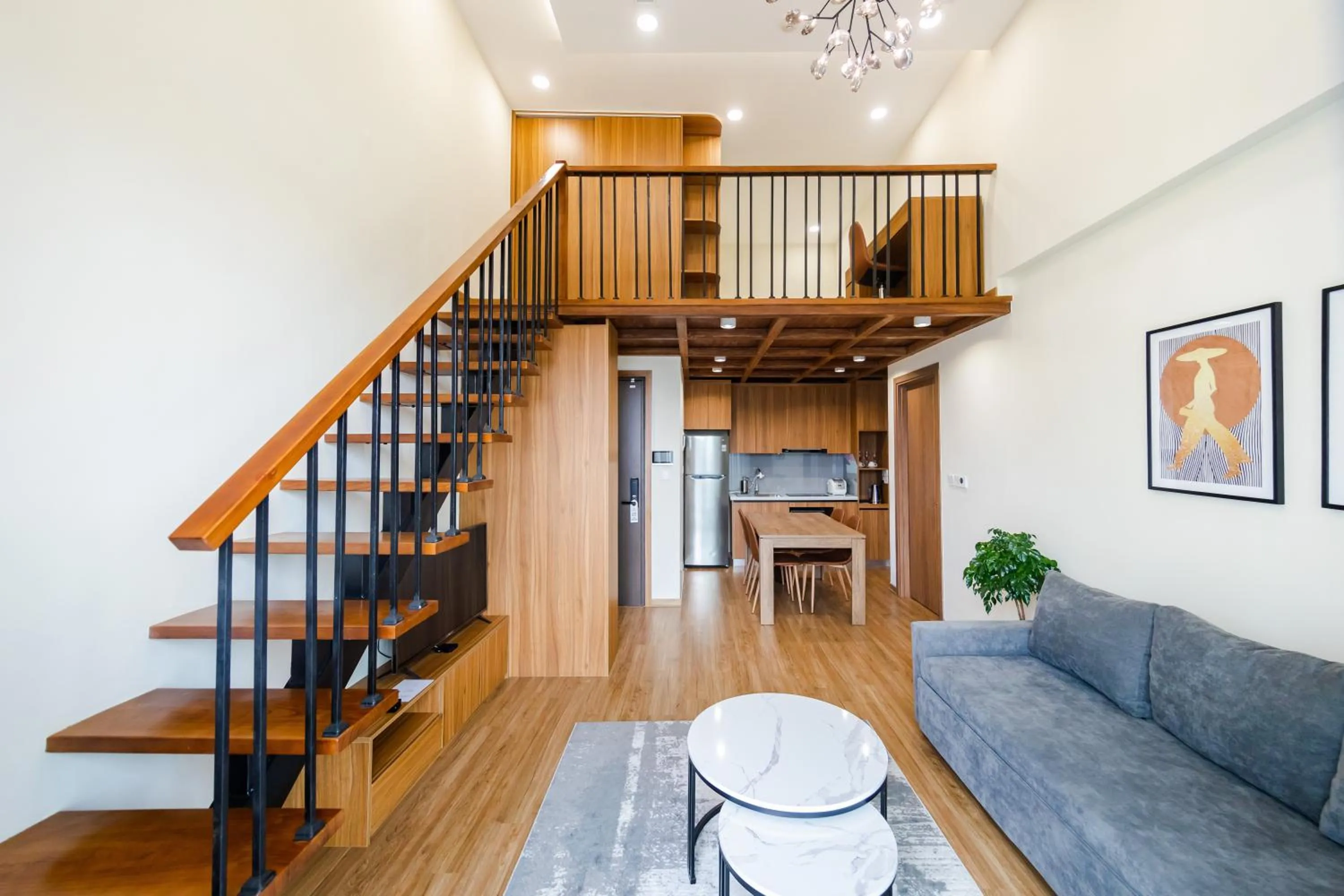 Living room in Five Star Westlake 1st-4th Floors Hotel & Serviced Apartment