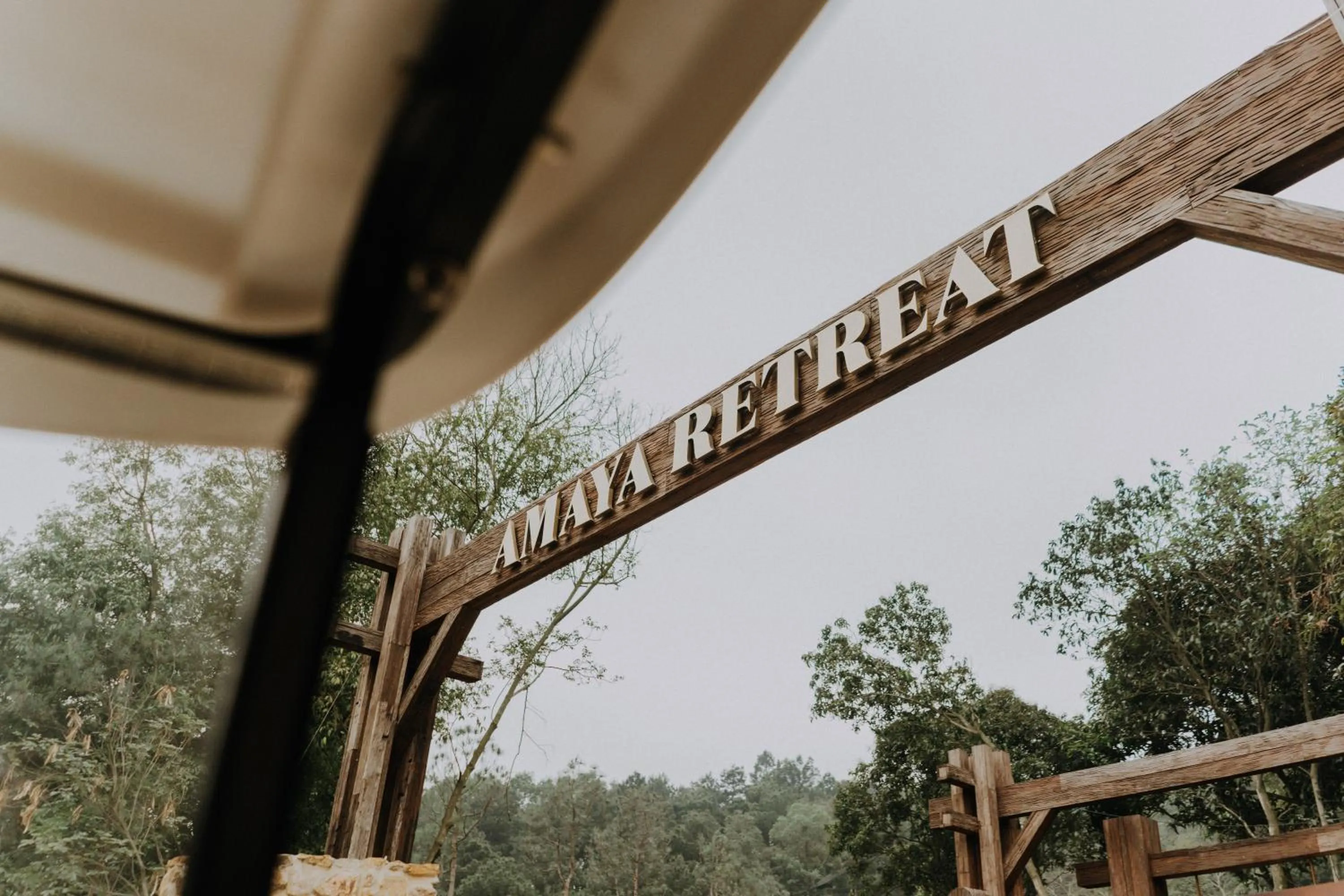 Property logo or sign in Amaya Retreat