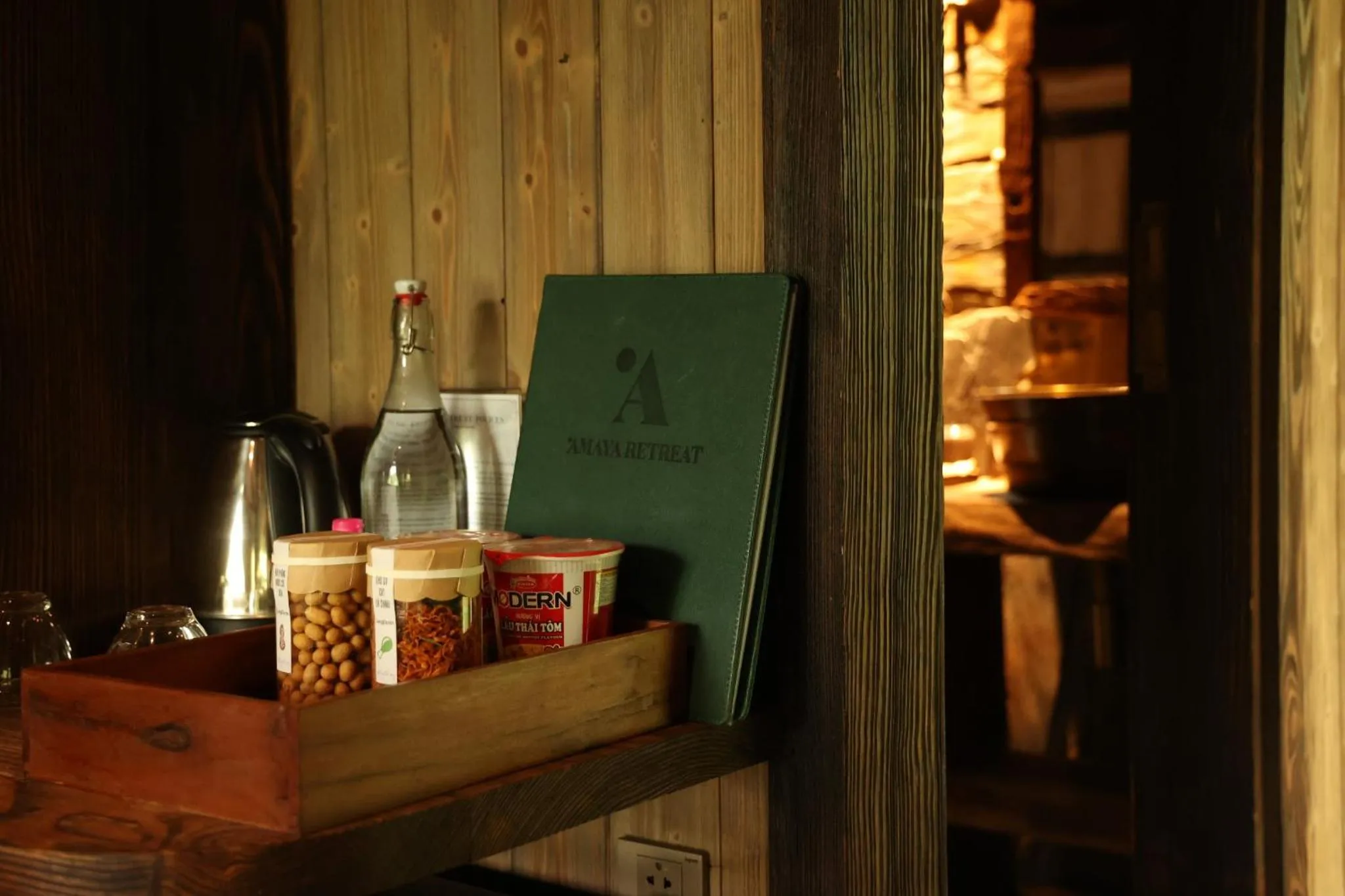 minibar in Amaya Retreat