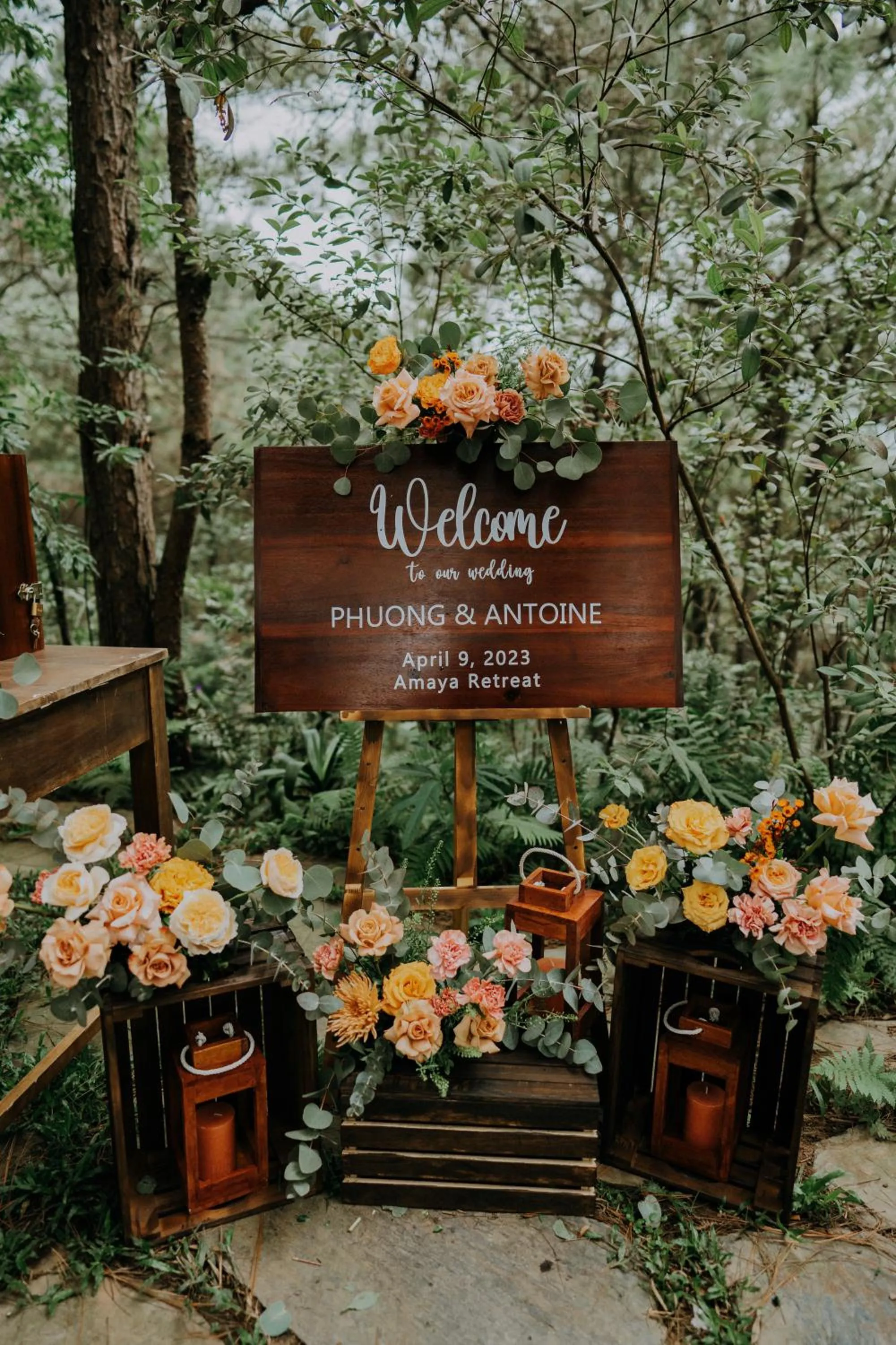 Garden in Amaya Retreat